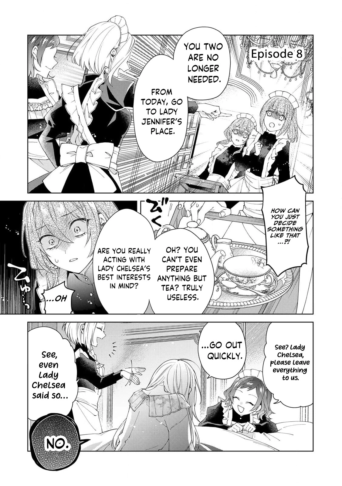 I Reincarnated as a Useless Noble Lady Chapter 8 - page 2