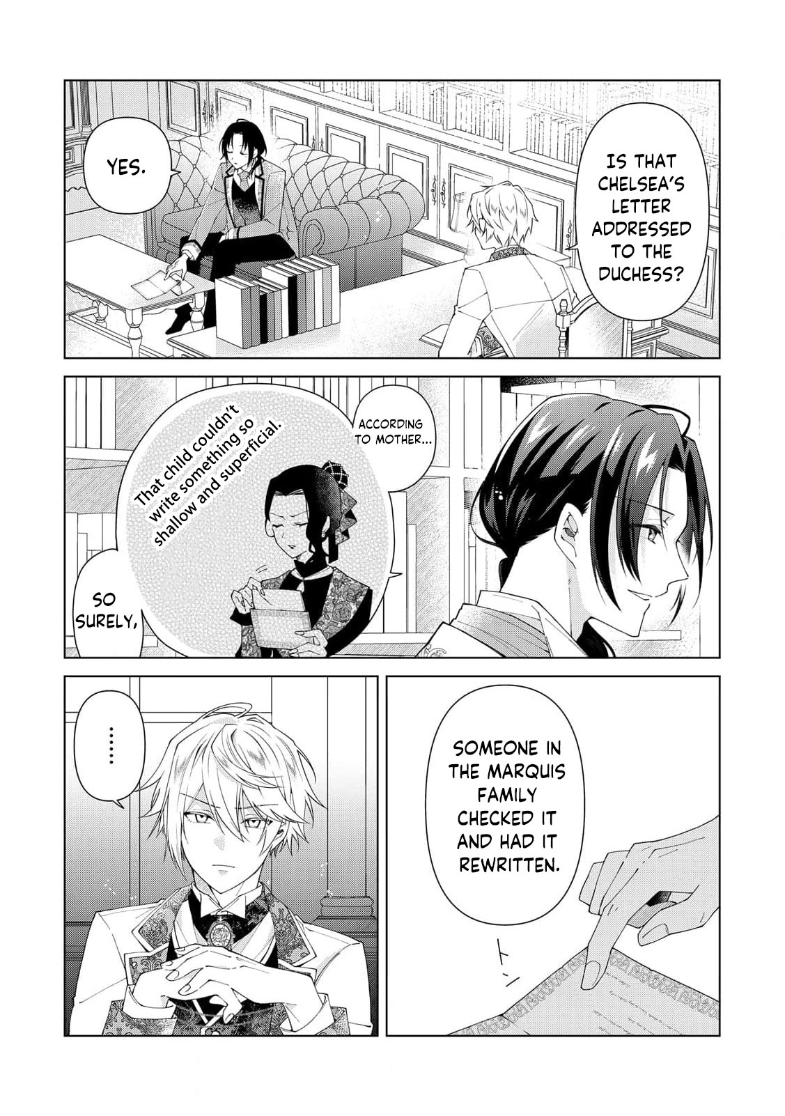 I Reincarnated as a Useless Noble Lady Chapter 8 - page 21