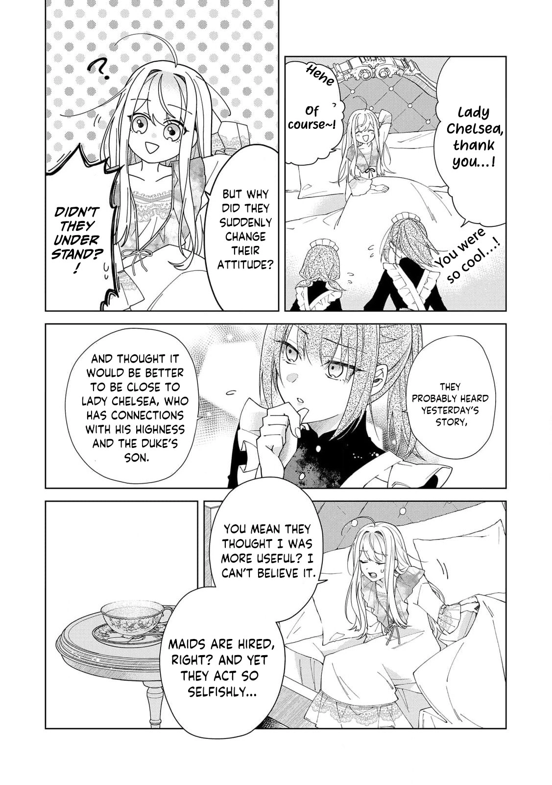 I Reincarnated as a Useless Noble Lady Chapter 8 - page 5