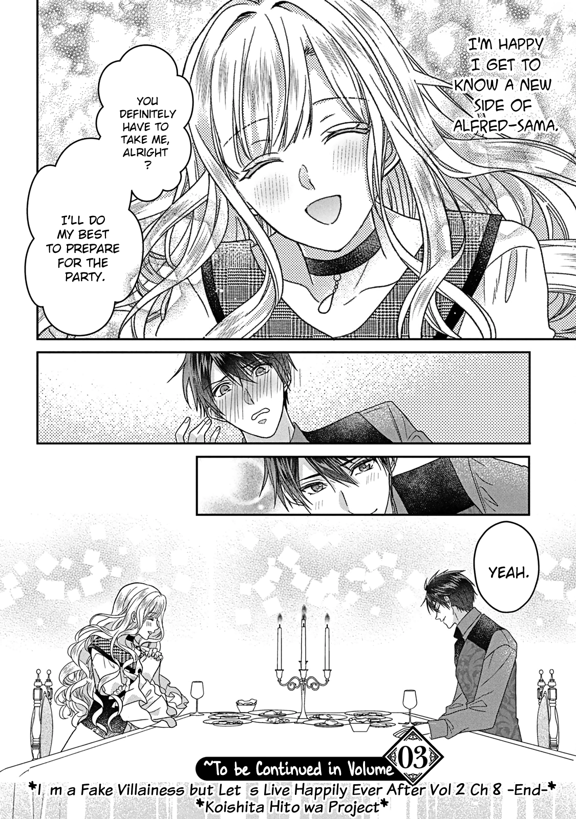 I’m a Fake Villainess but Let’s Live Happily Ever After Chapter 8 - page 35