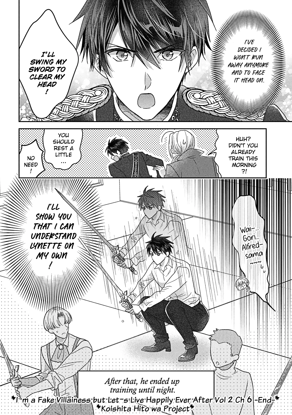I’m a Fake Villainess but Let’s Live Happily Ever After Chapter 6 - page 35