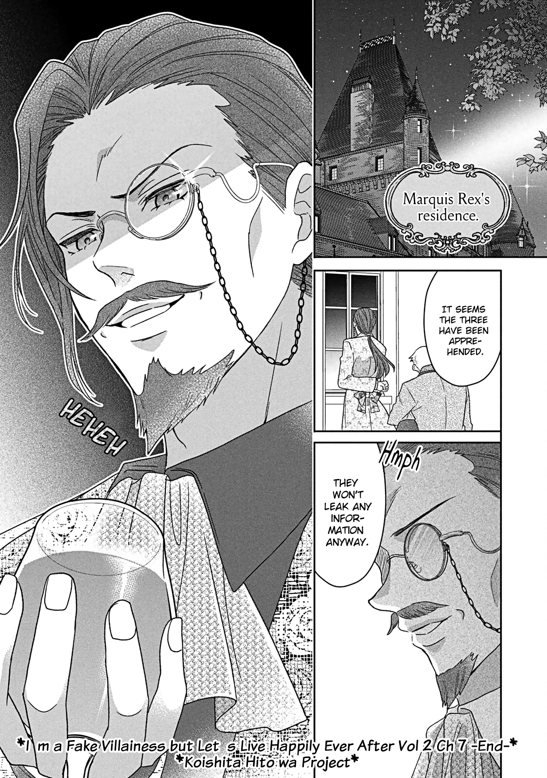 I’m a Fake Villainess but Let’s Live Happily Ever After Chapter 7 - page 37