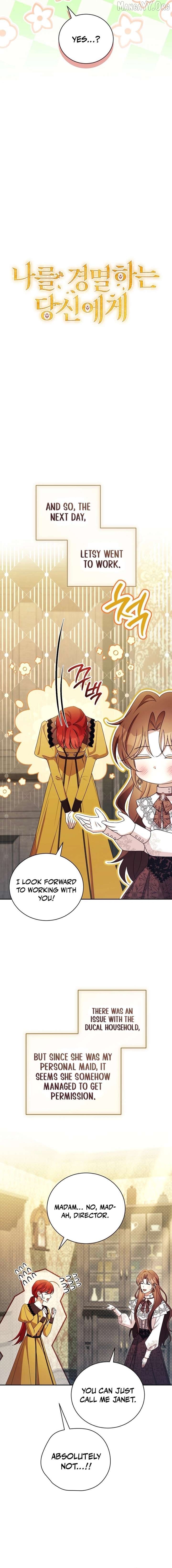 Dearest Fiancé, I Know You Despise Me [Official] Chapter 37 - page 4