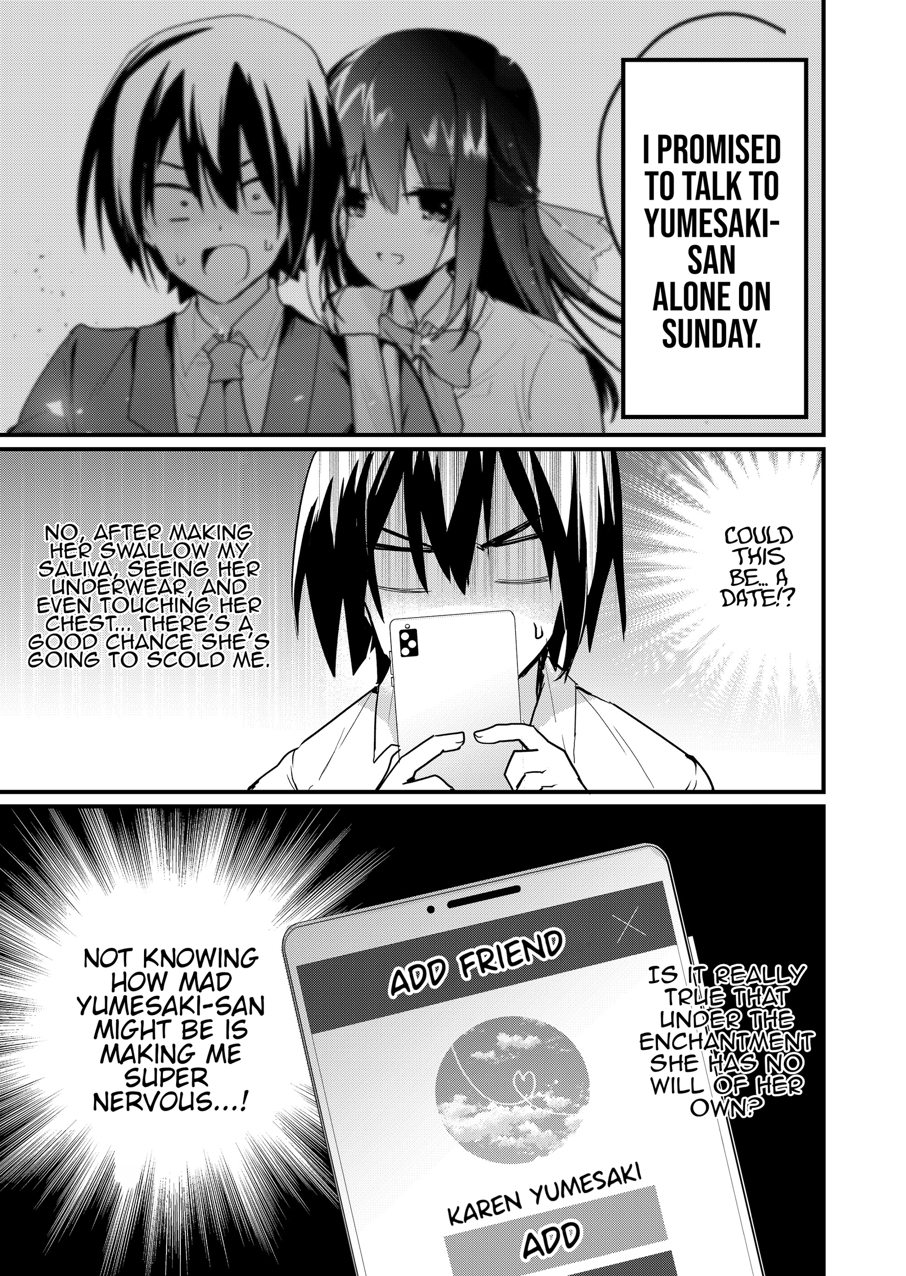 Enishi-kun wa Masho (Harem) Taishitsu ni Mezamemashita Chapter 10 - page 1