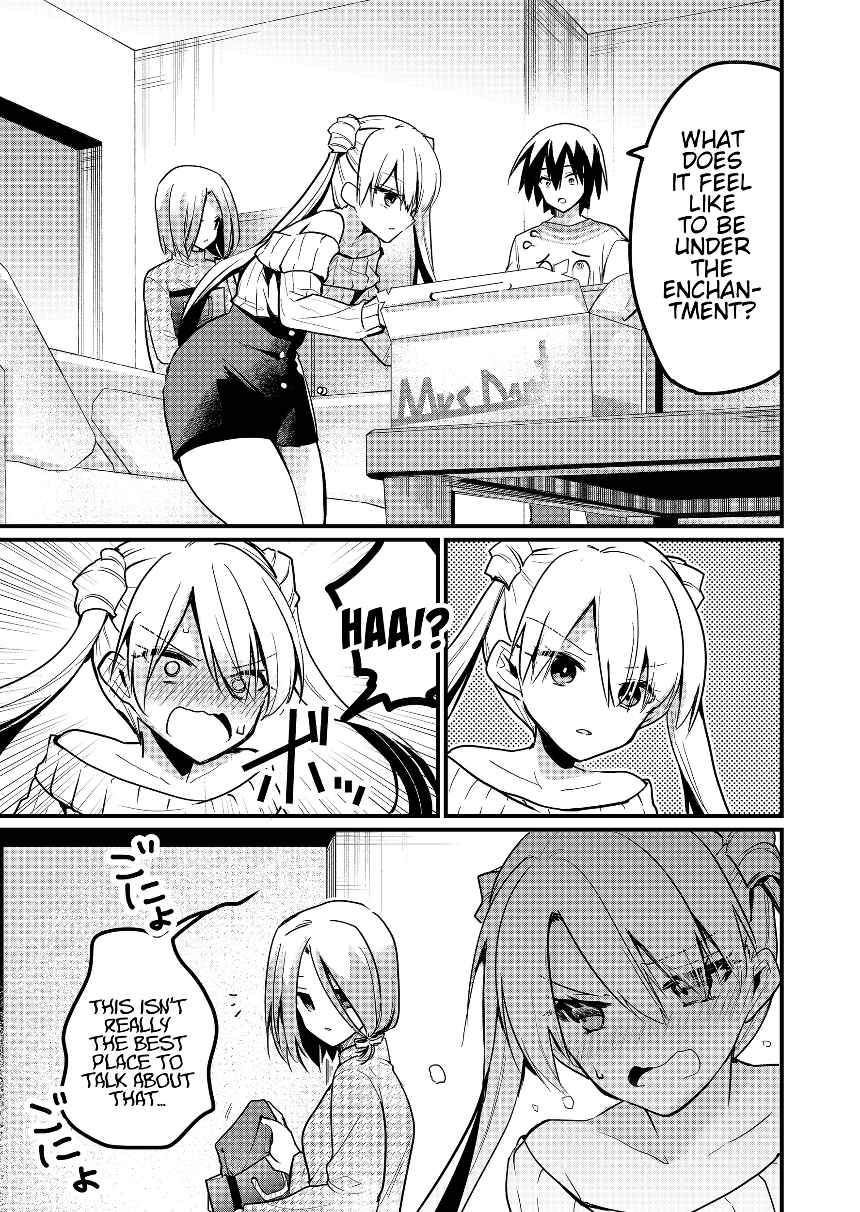 Enishi-kun wa Masho (Harem) Taishitsu ni Mezamemashita Chapter 10 - page 5