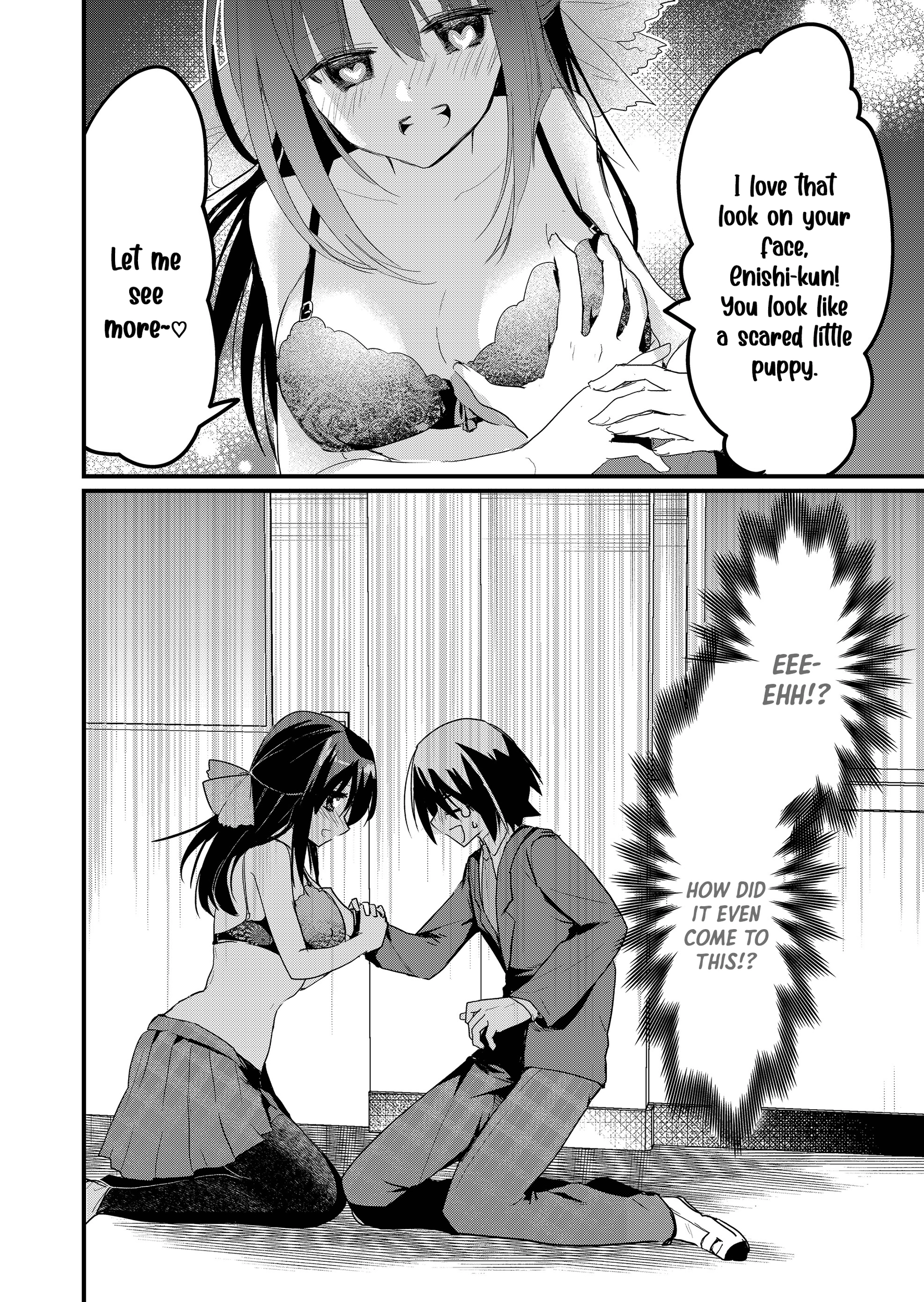 Enishi-kun wa Masho (Harem) Taishitsu ni Mezamemashita Chapter 8 - page 2