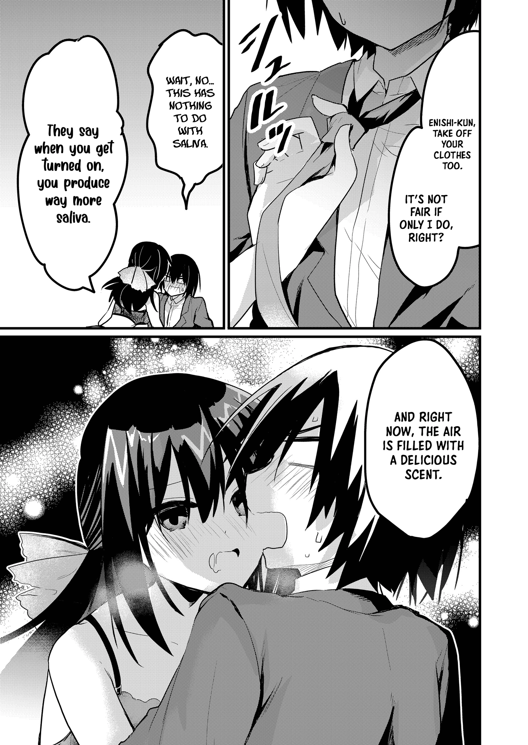 Enishi-kun wa Masho (Harem) Taishitsu ni Mezamemashita Chapter 8 - page 3