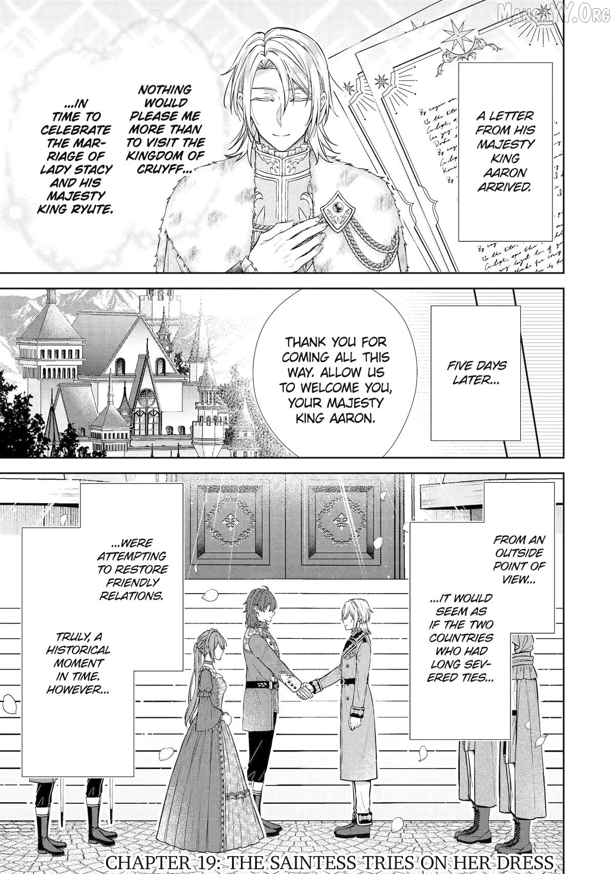The Saintess Recruited a Doting King Husband [Official] Chapter 19 - page 1