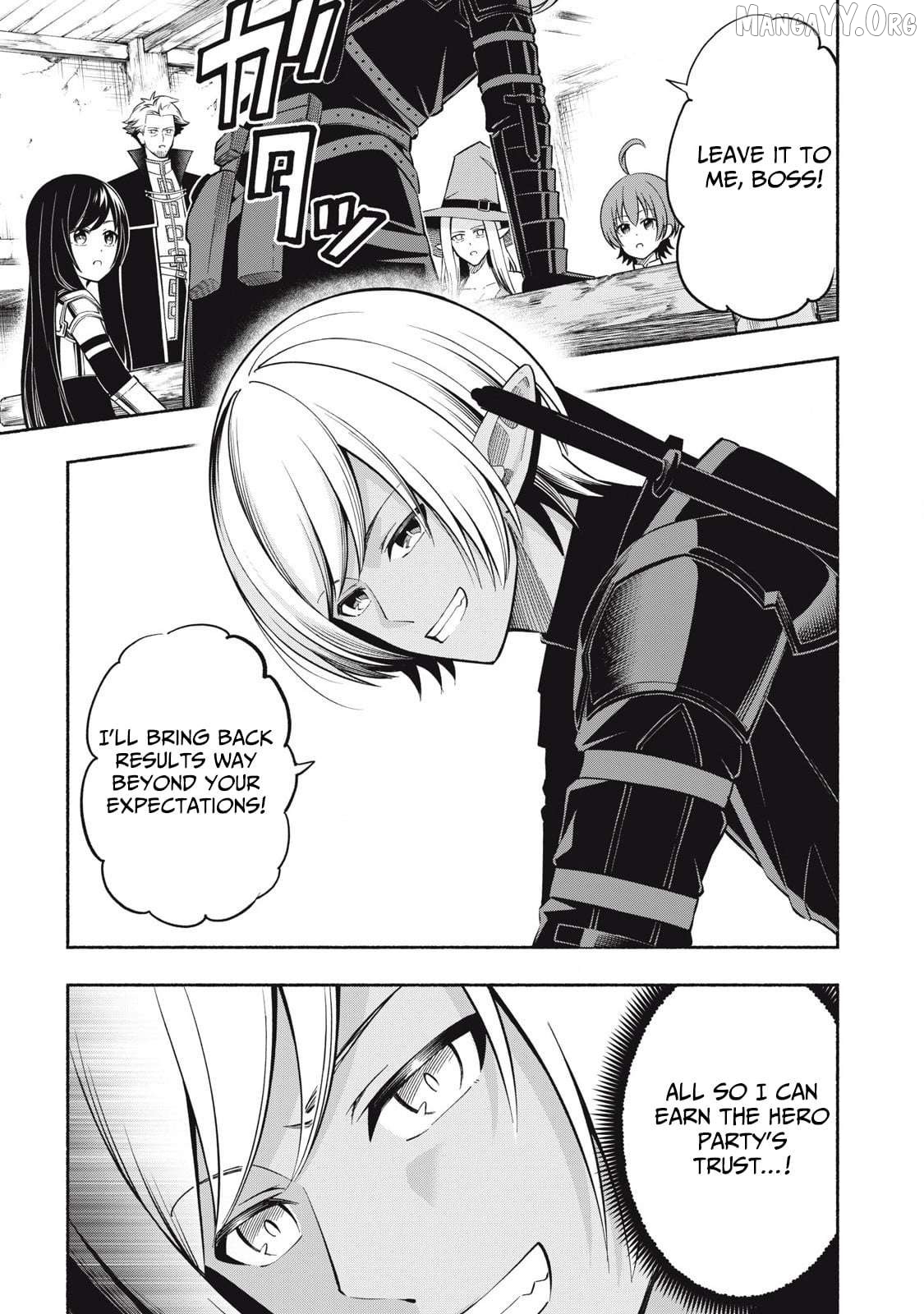 "Yuusha" Party ni Sennyuu shita Maou-gun no Assassin ~Kiken-do SSS Class no Mission, Barenai You ni Ganbattetara Onna Yuusha ni Kiniirareta~ Chapter 5.1 - page 8