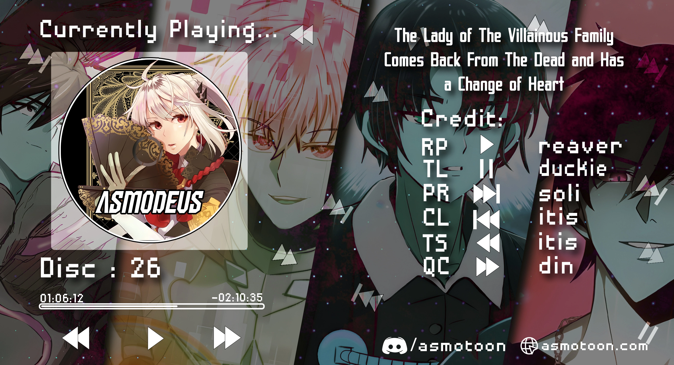 Akuyaku Ikka no Okugata, Shi ni Modori shite Kokoro wo Irekaeru Chapter 26 - page 1