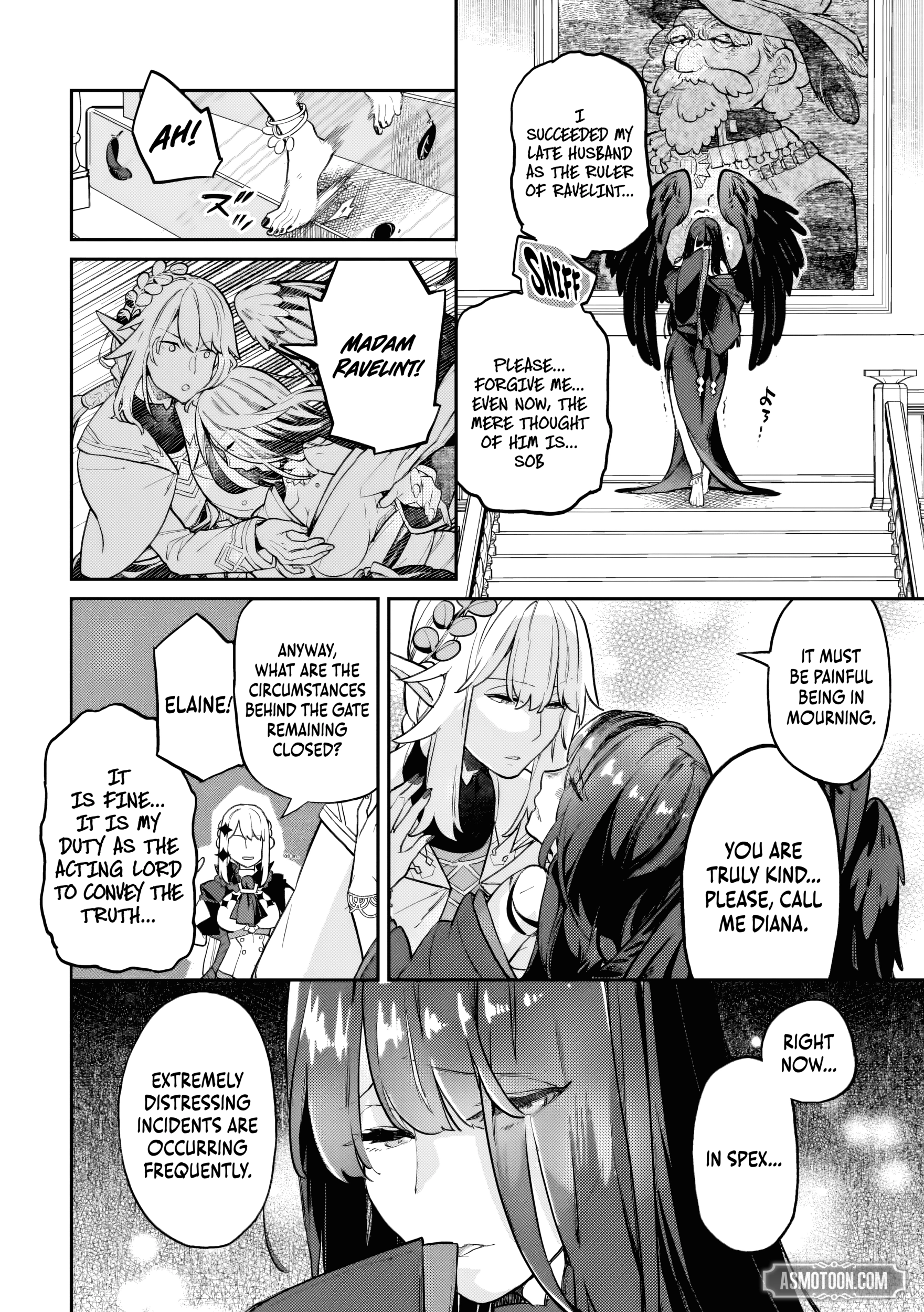 Akuyaku Ikka no Okugata, Shi ni Modori shite Kokoro wo Irekaeru Chapter 26 - page 22