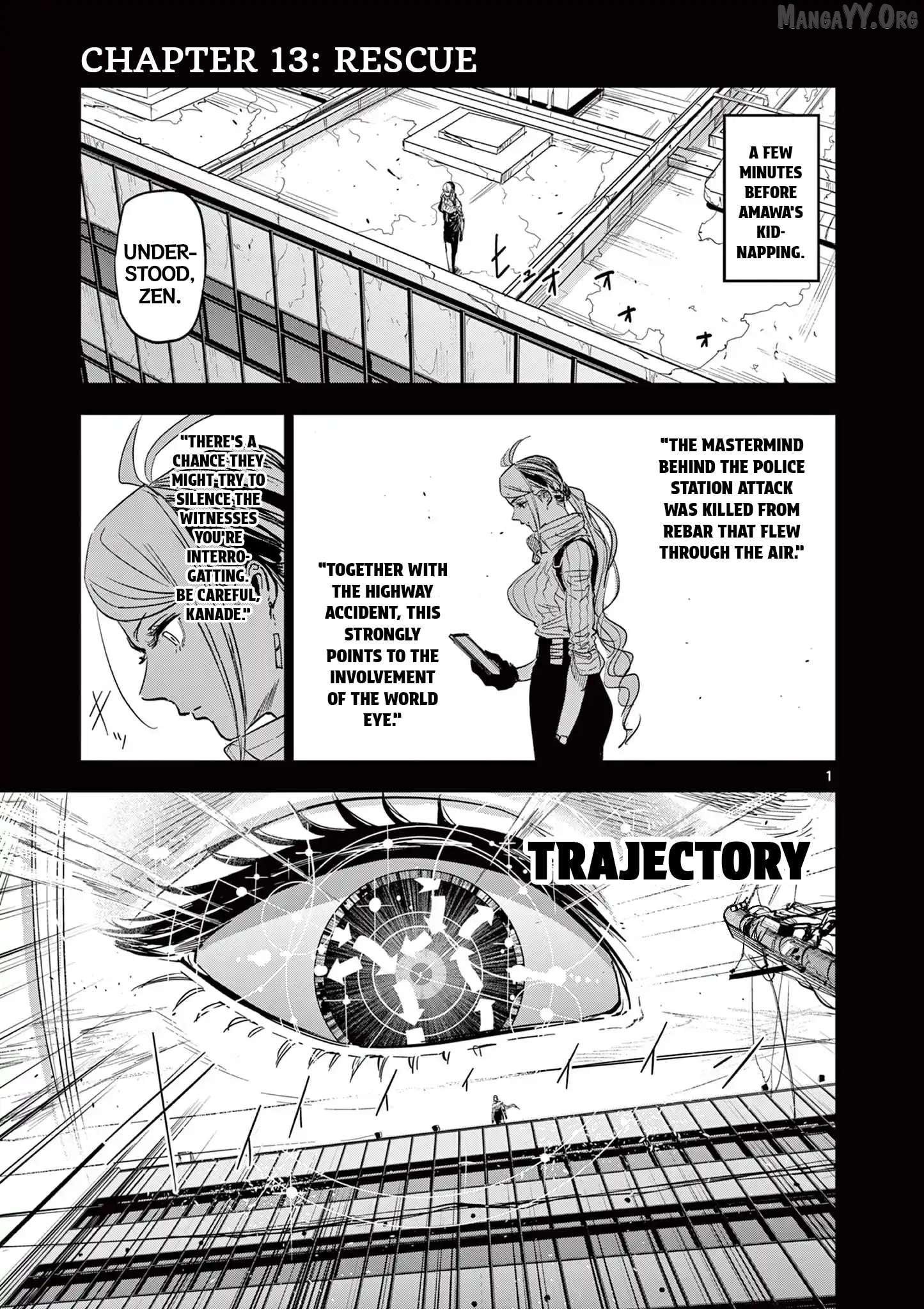 Psycho Eyes Chapter 13 - page 1