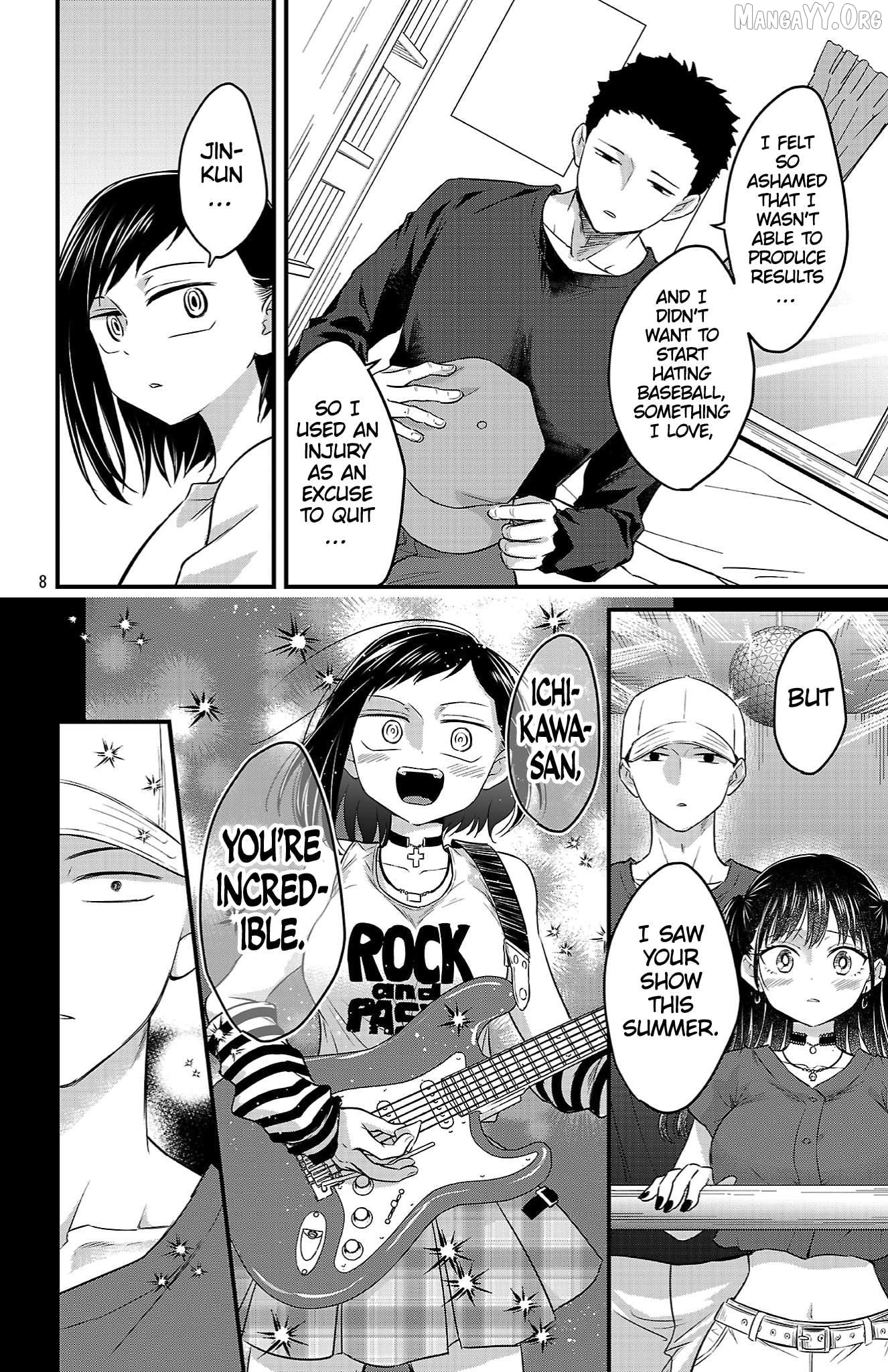 Boku no Kokoro no Yabai Yatsu: Love Comedy ga Hajimaranai Chapter 11 - page 8