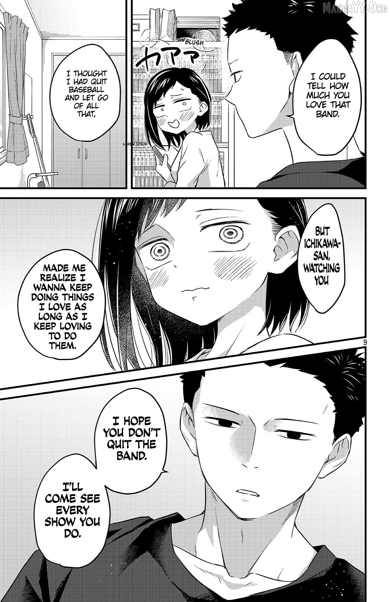 Boku no Kokoro no Yabai Yatsu: Love Comedy ga Hajimaranai Chapter 11 - page 9
