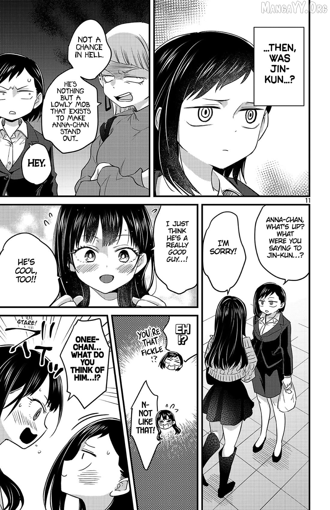 Boku no Kokoro no Yabai Yatsu: Love Comedy ga Hajimaranai Chapter 12 - page 11