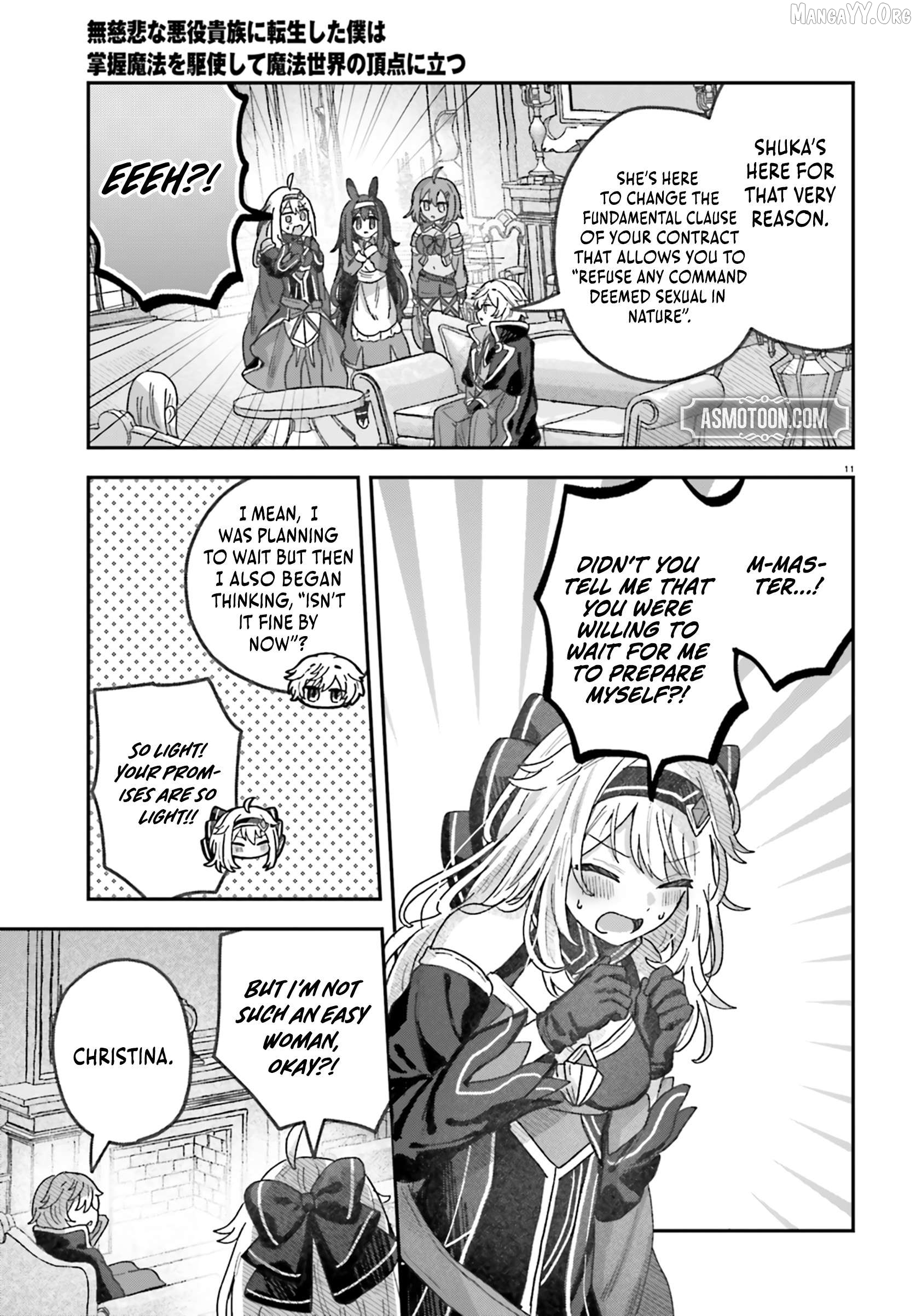 I Reincarnated as a Ruthless Villainous Aristocratic, using my Domination Magic, I Rose to the top of the Magical World Chapter 10 - page 12