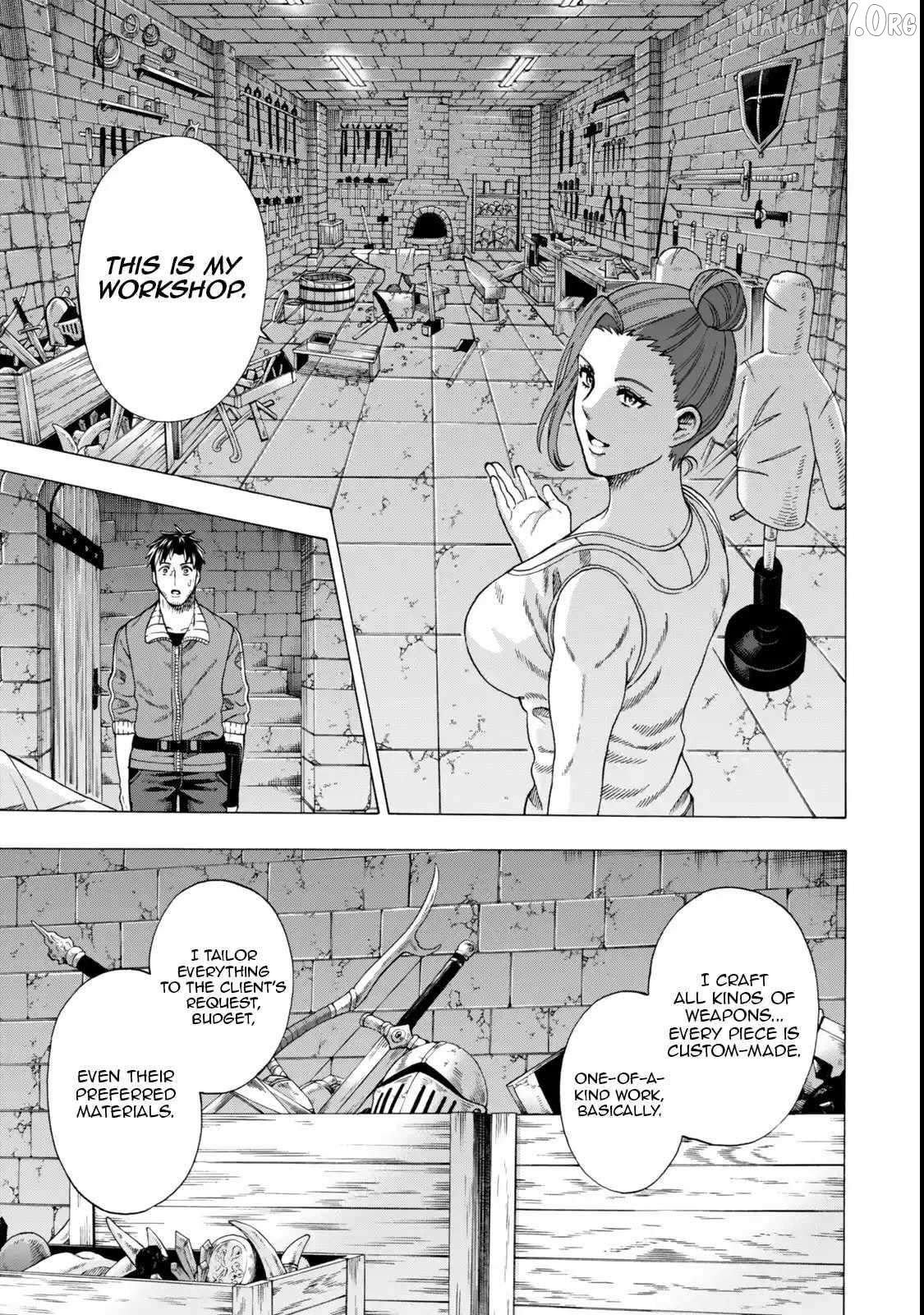 The Old Man who Awakened the Skill [Domination of All Things] has decided to make a living by Conquering Dungeons Chapter 4.2 - page 2