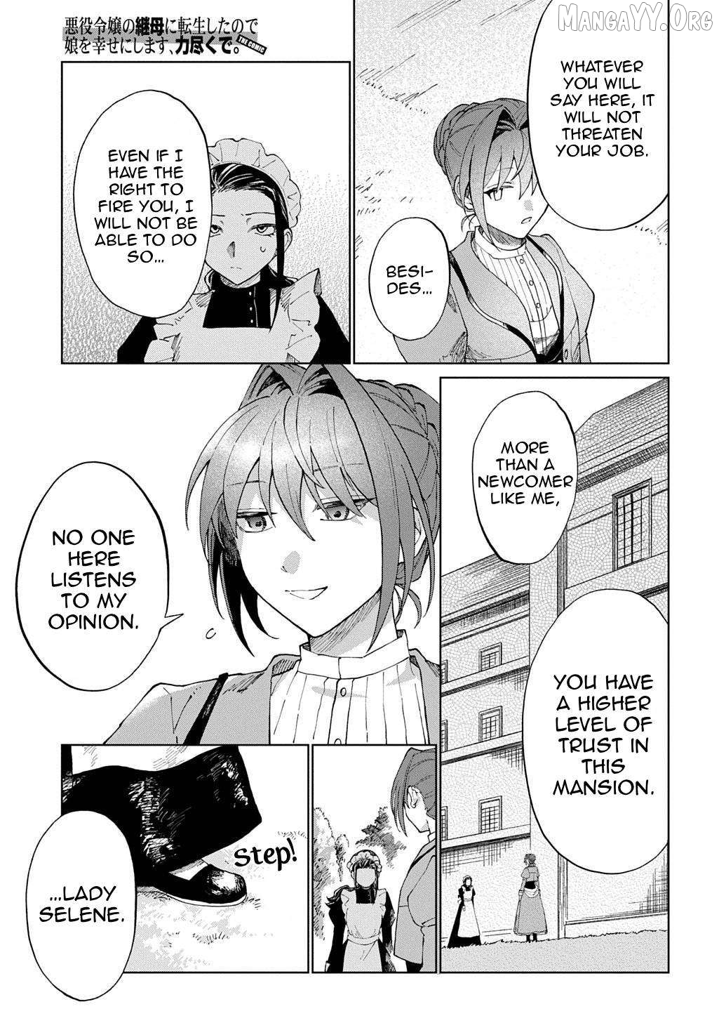 I Reincarnated as the Stepmother of the Villainous Young Lady, and I WillEnsure My Daughter's Happiness! Chapter 7 - page 10