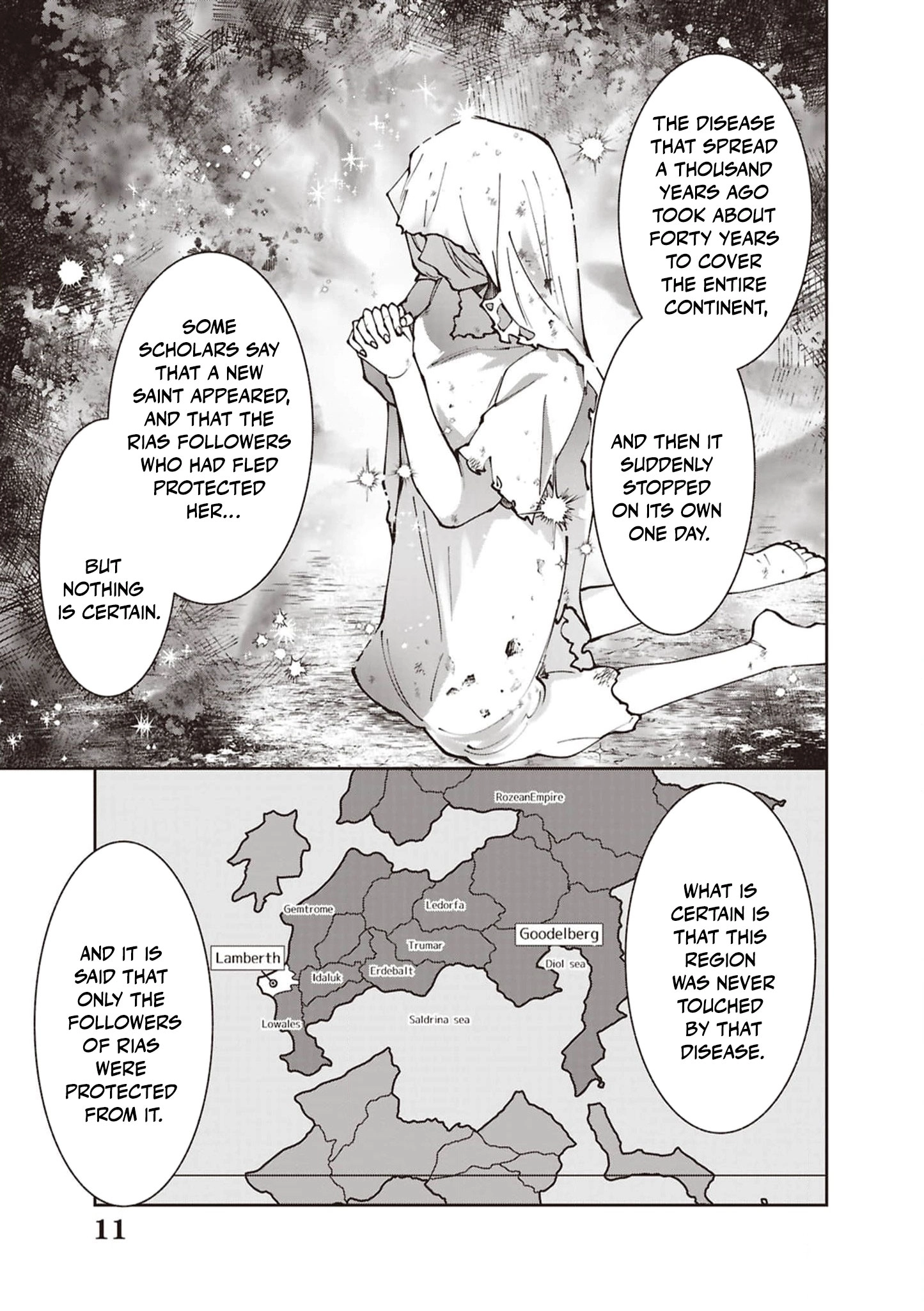 Your Highness, The Woman You Abandoned is The True Saint. Chapter 27 - page 11