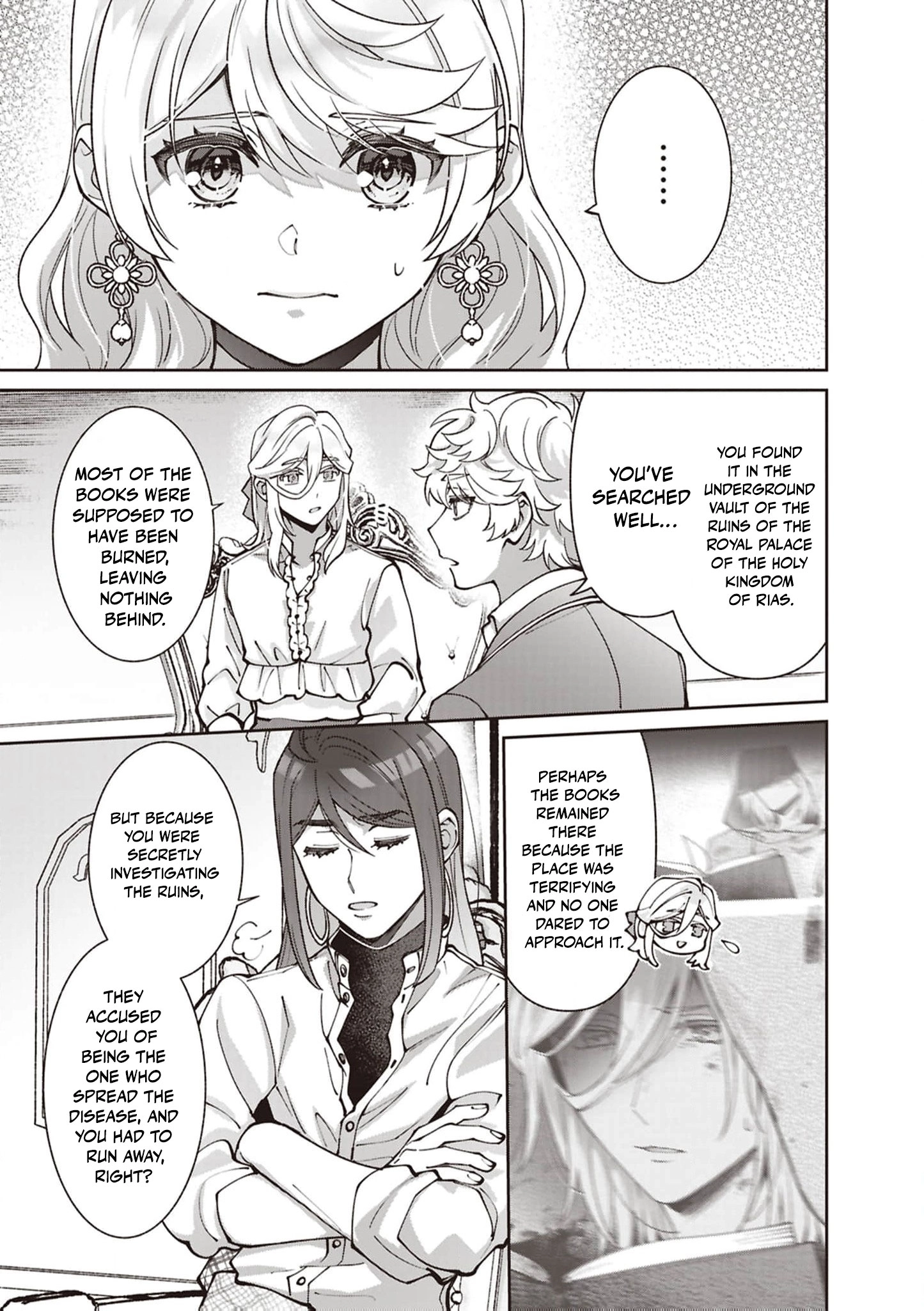 Your Highness, The Woman You Abandoned is The True Saint. Chapter 27 - page 7