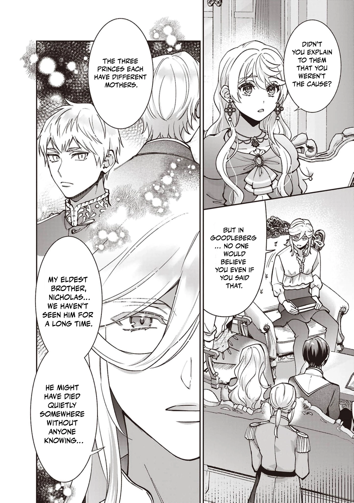 Your Highness, The Woman You Abandoned is The True Saint. Chapter 27 - page 8