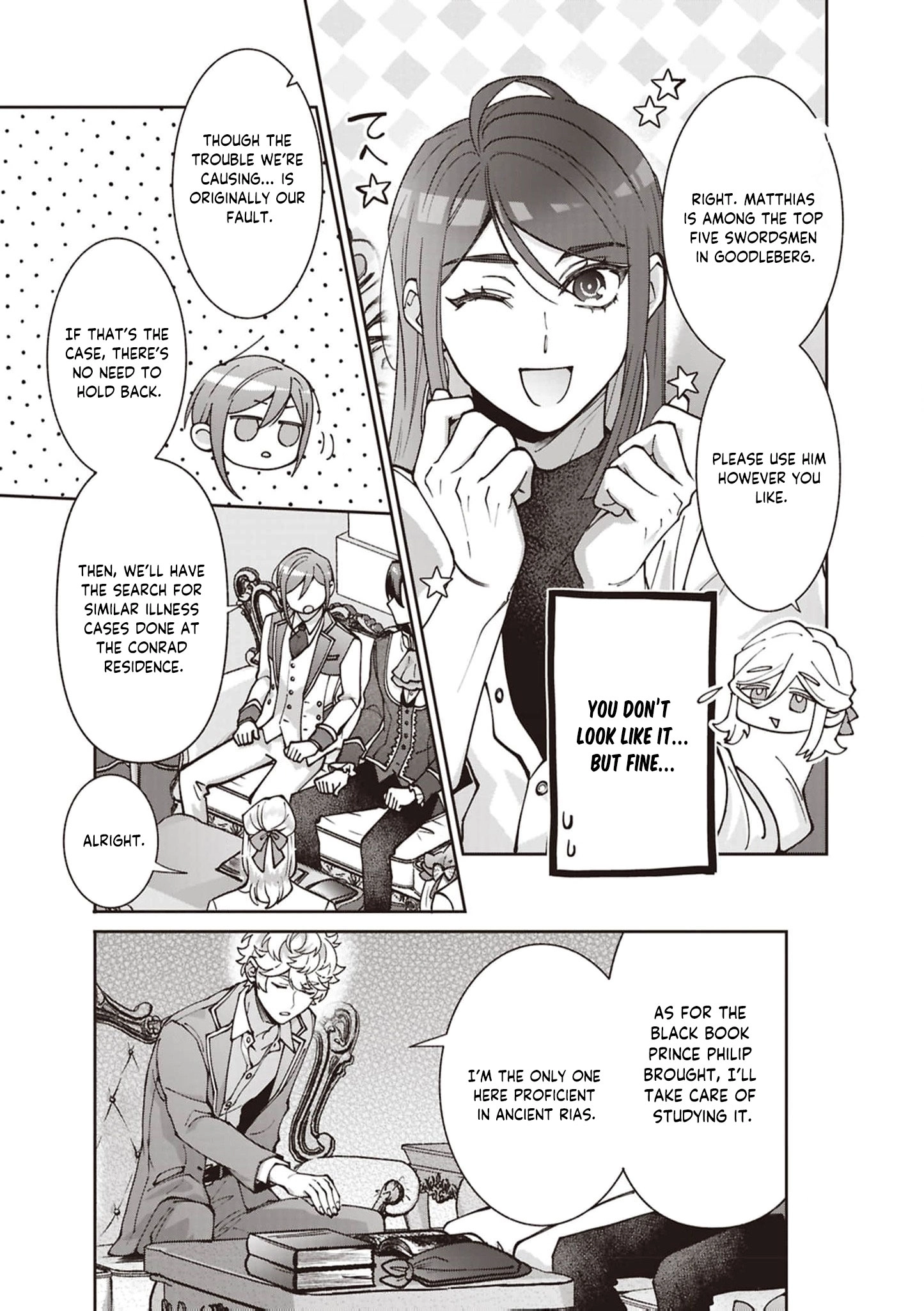 Your Highness, The Woman You Abandoned is The True Saint. Chapter 28 - page 9