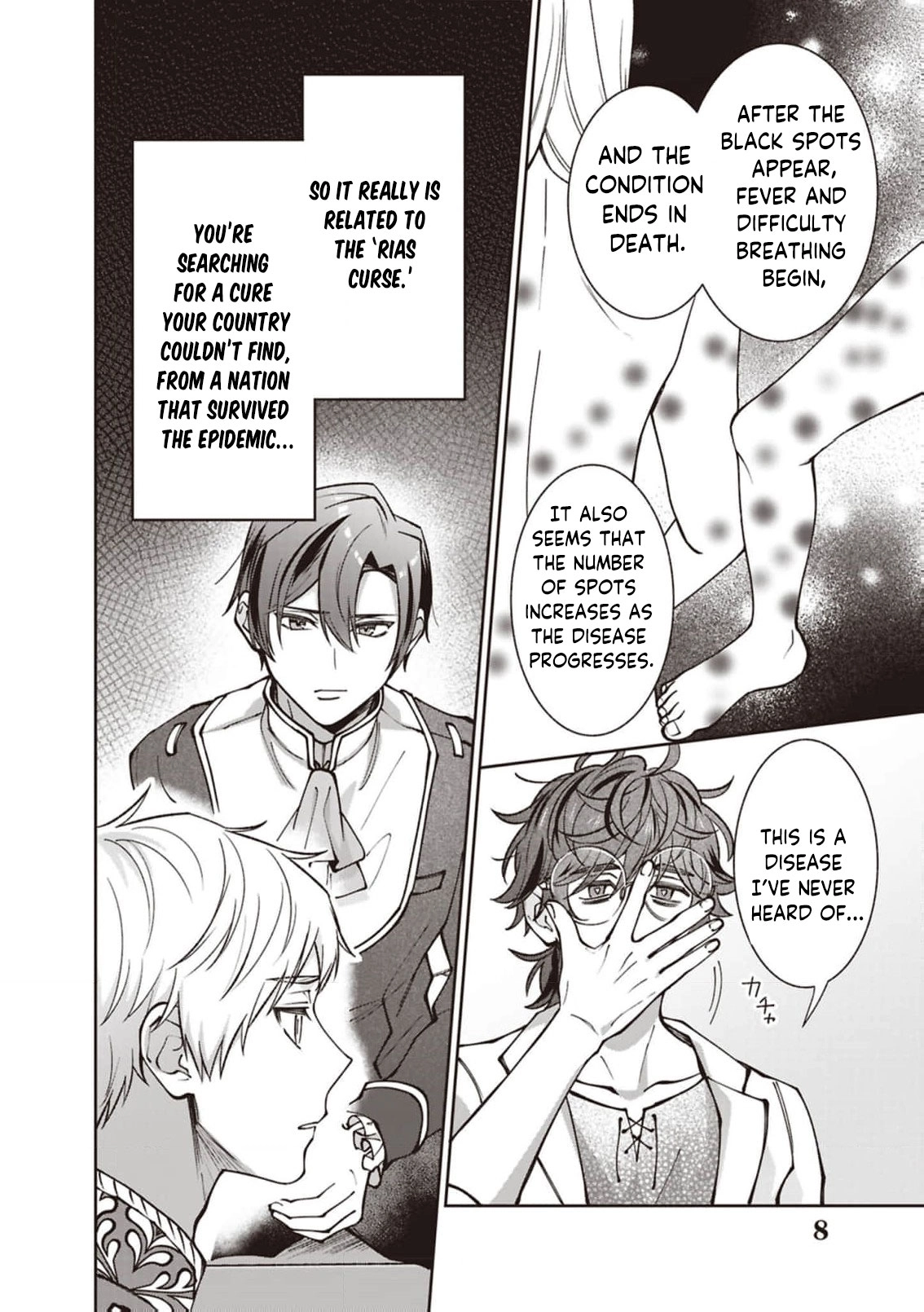 Your Highness, The Woman You Abandoned is The True Saint. Chapter 29 - page 8