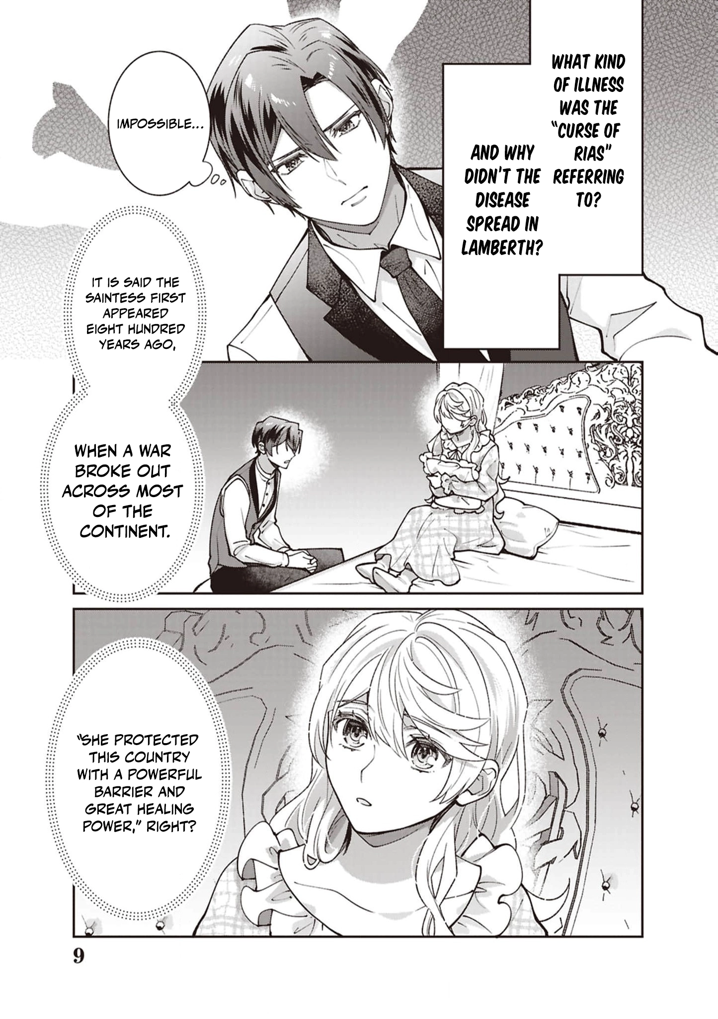 Your Highness, The Woman You Abandoned is The True Saint. Chapter 30 - page 9