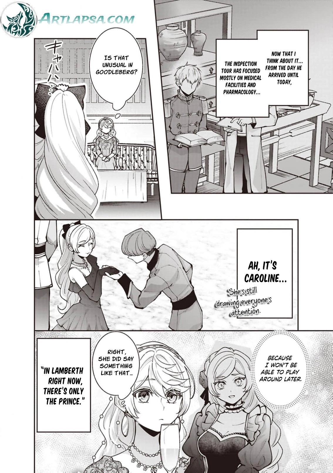 Your Highness, The Woman You Abandoned is The True Saint. Chapter 22 - page 8