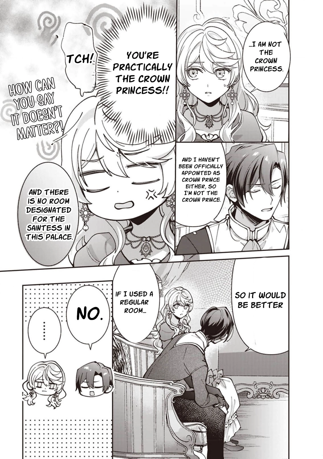 Your Highness, The Woman You Abandoned is The True Saint. Chapter 23 - page 15