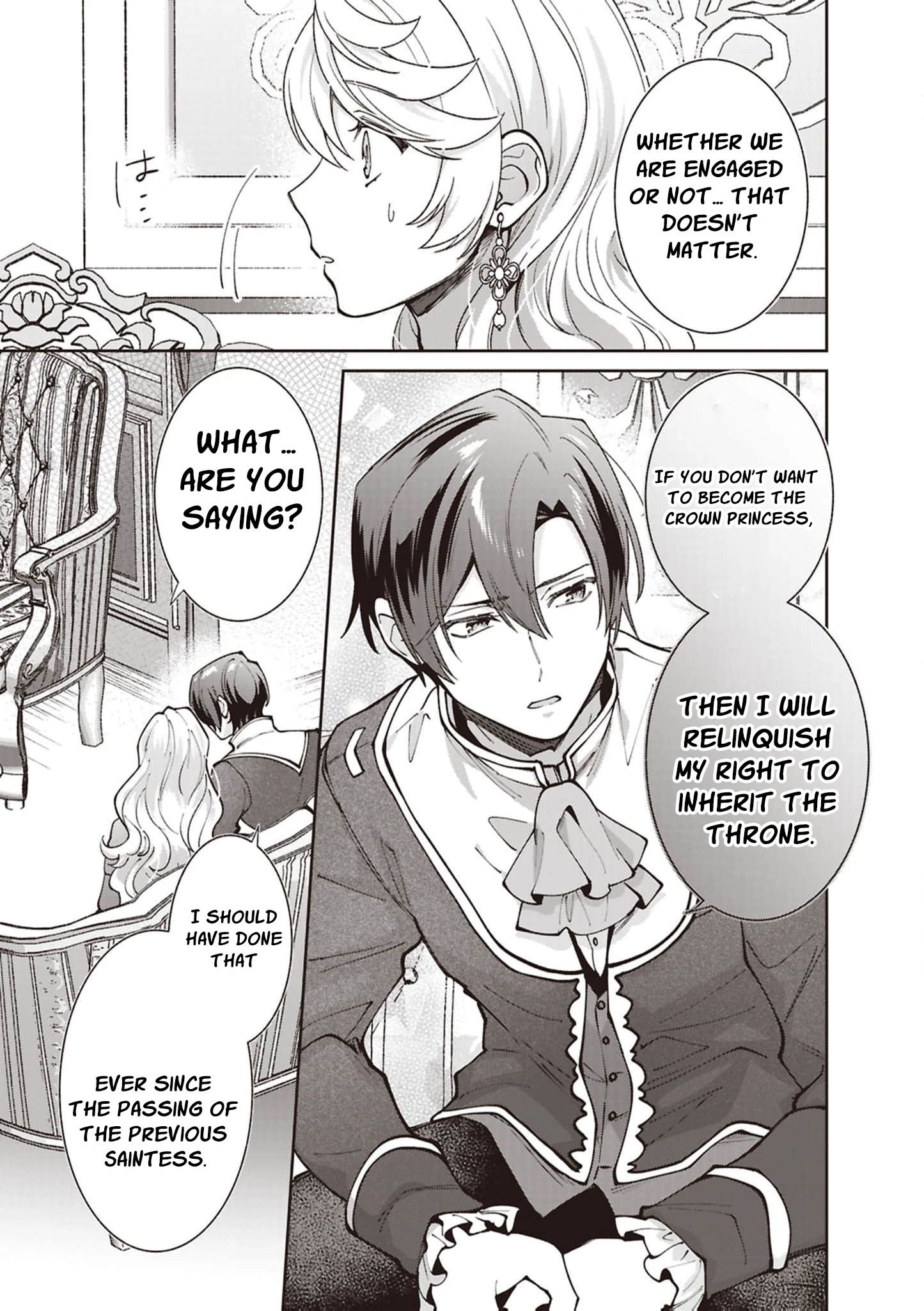 Your Highness, The Woman You Abandoned is The True Saint. Chapter 23 - page 17