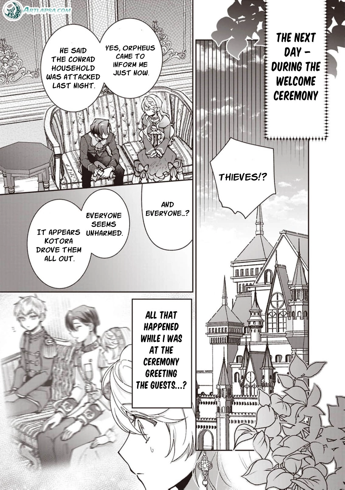 Your Highness, The Woman You Abandoned is The True Saint. Chapter 23 - page 9