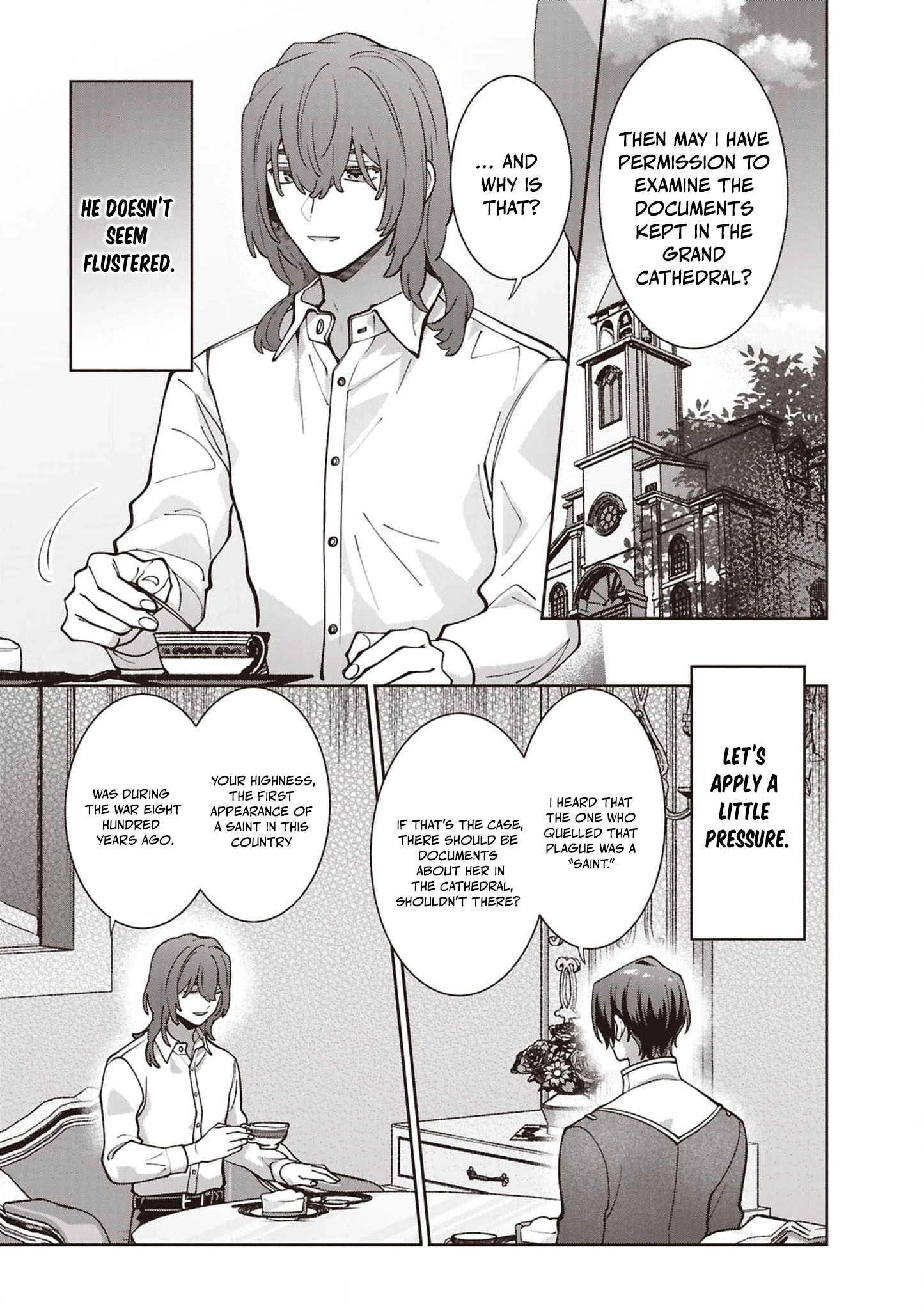 Your Highness, The Woman You Abandoned is The True Saint. Chapter 32 - page 11