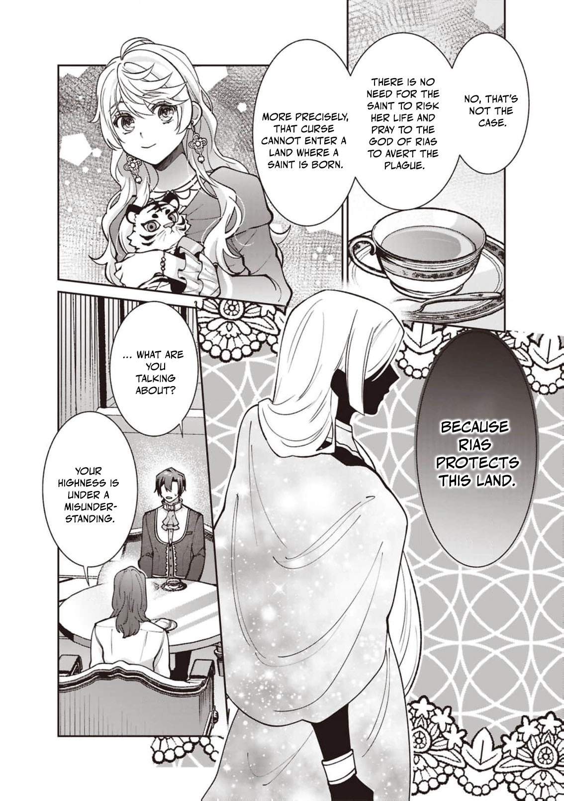 Your Highness, The Woman You Abandoned is The True Saint. Chapter 32 - page 14