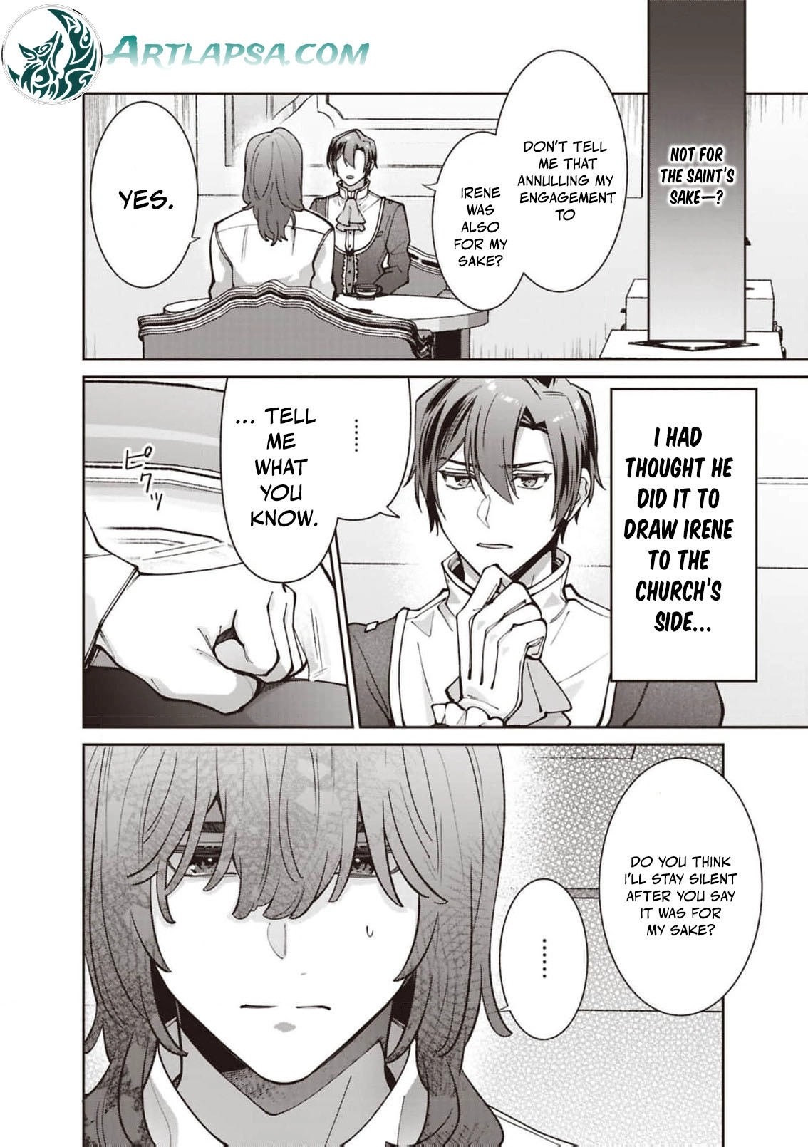 Your Highness, The Woman You Abandoned is The True Saint. Chapter 32 - page 18