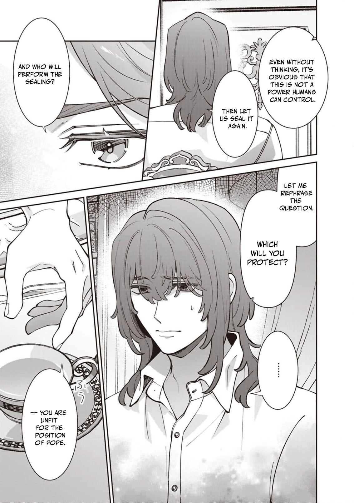 Your Highness, The Woman You Abandoned is The True Saint. Chapter 32 - page 3