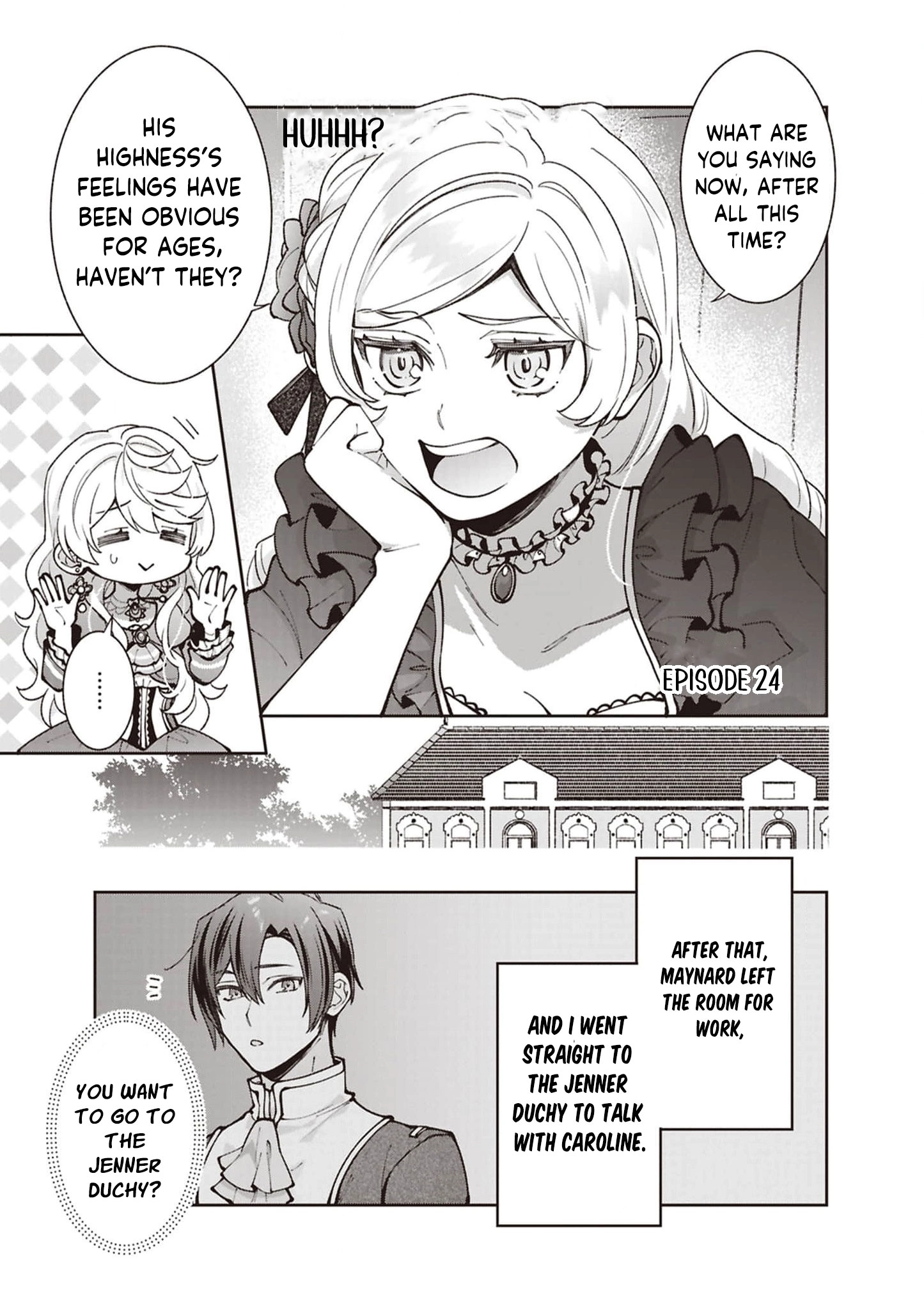 Your Highness, The Woman You Abandoned is The True Saint. Chapter 24 - page 1