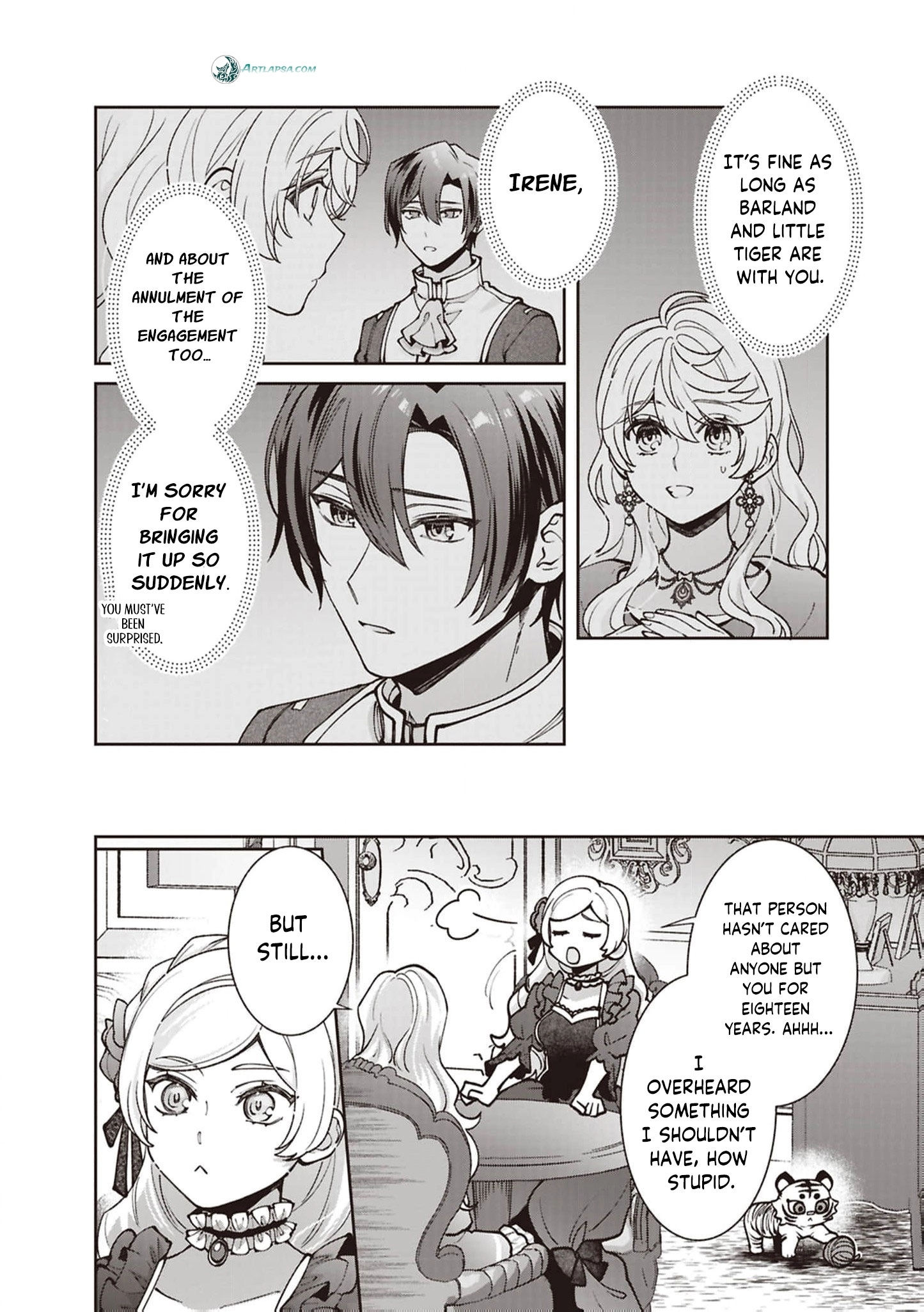 Your Highness, The Woman You Abandoned is The True Saint. Chapter 24 - page 2