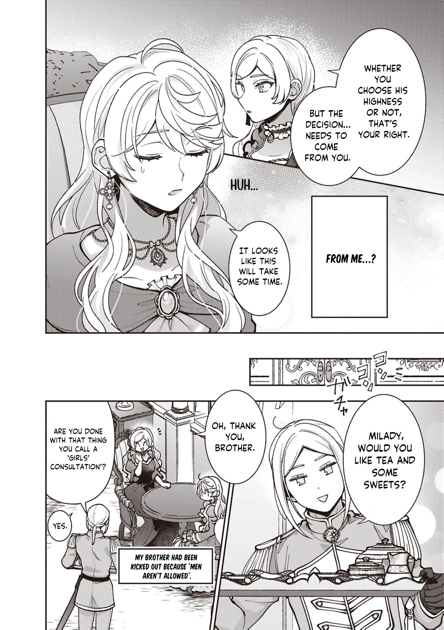 Your Highness, The Woman You Abandoned is The True Saint. Chapter 24 - page 4