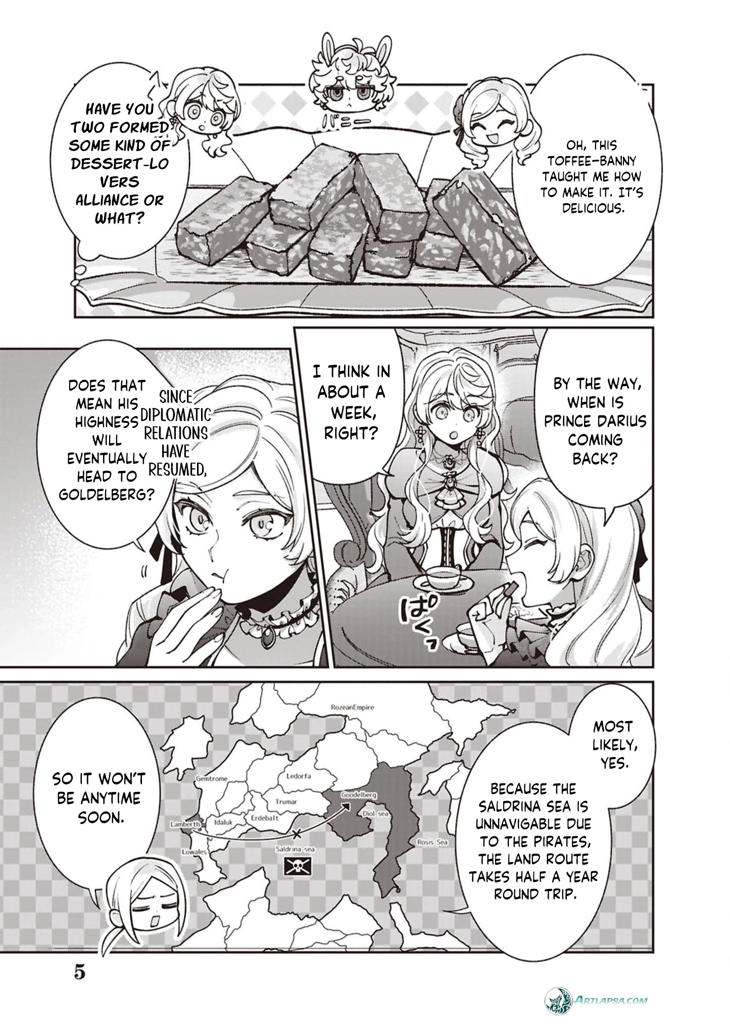 Your Highness, The Woman You Abandoned is The True Saint. Chapter 24 - page 5
