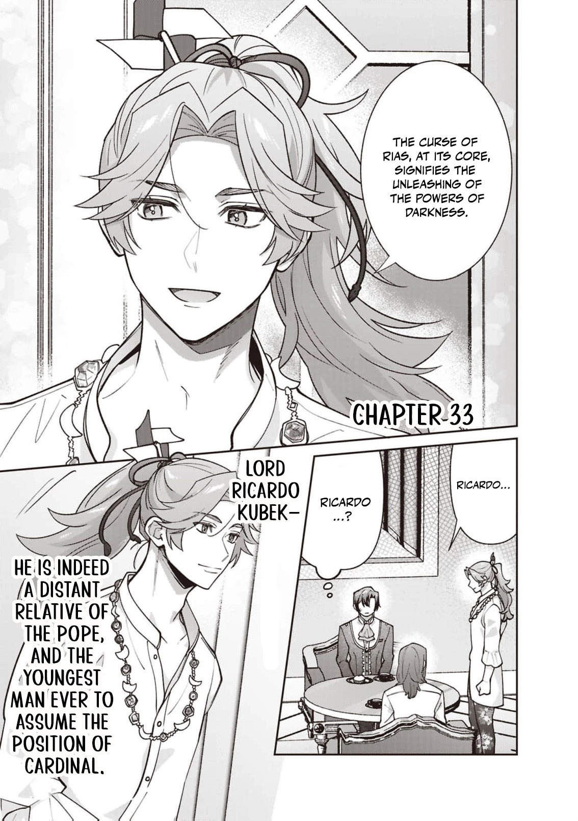 Your Highness, The Woman You Abandoned is The True Saint. Chapter 33 - page 1