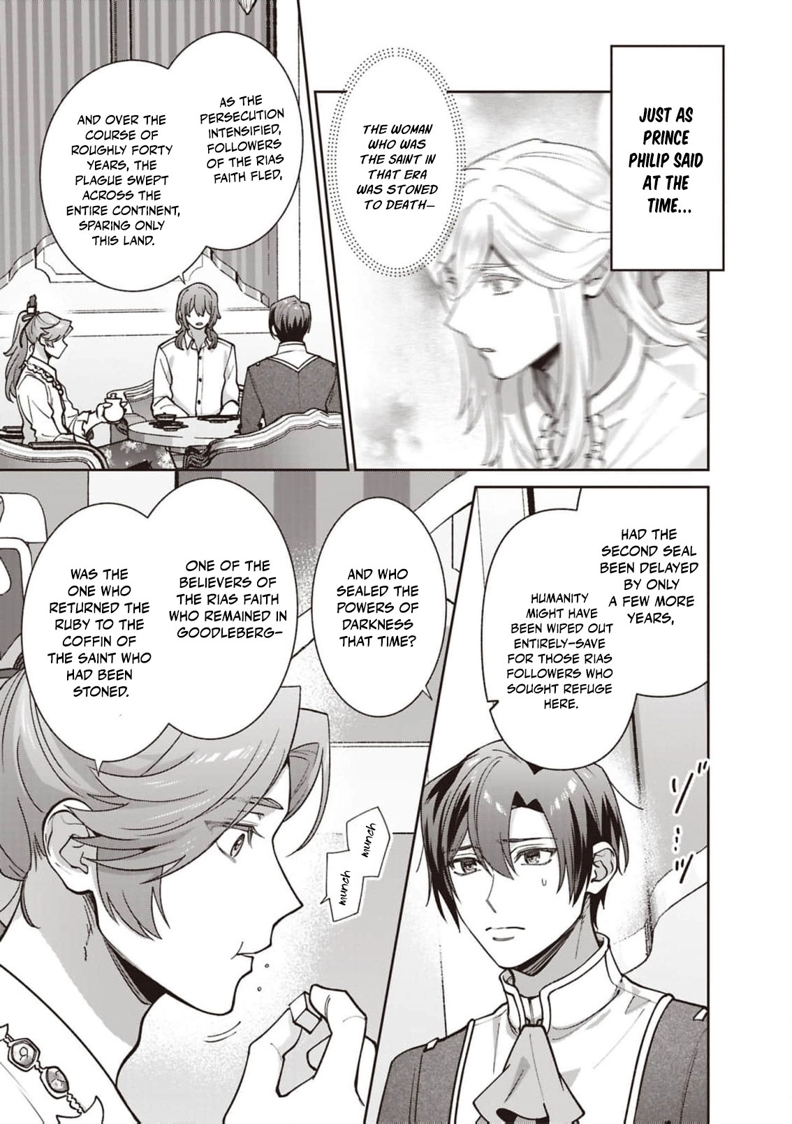 Your Highness, The Woman You Abandoned is The True Saint. Chapter 33 - page 11