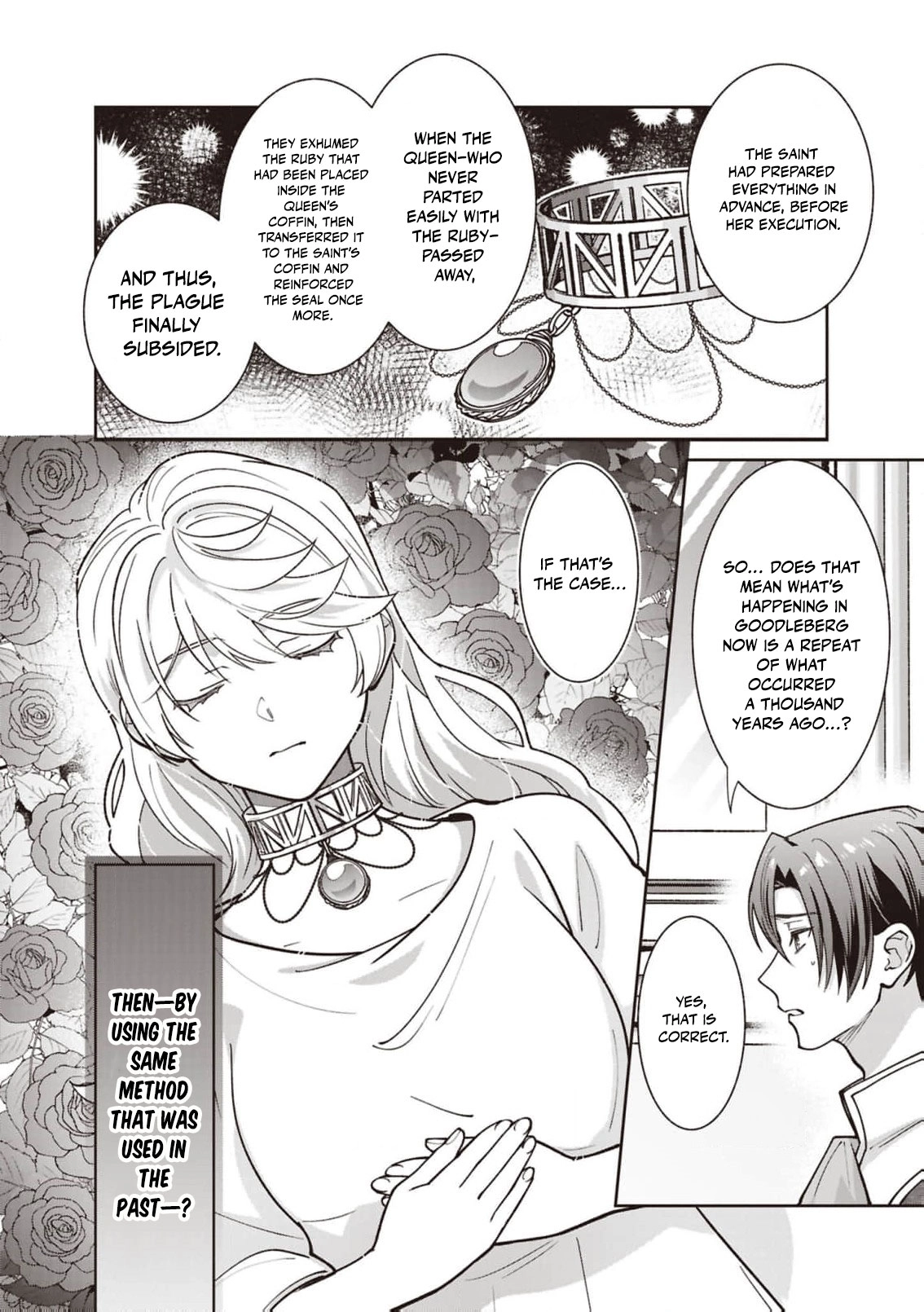 Your Highness, The Woman You Abandoned is The True Saint. Chapter 33 - page 12