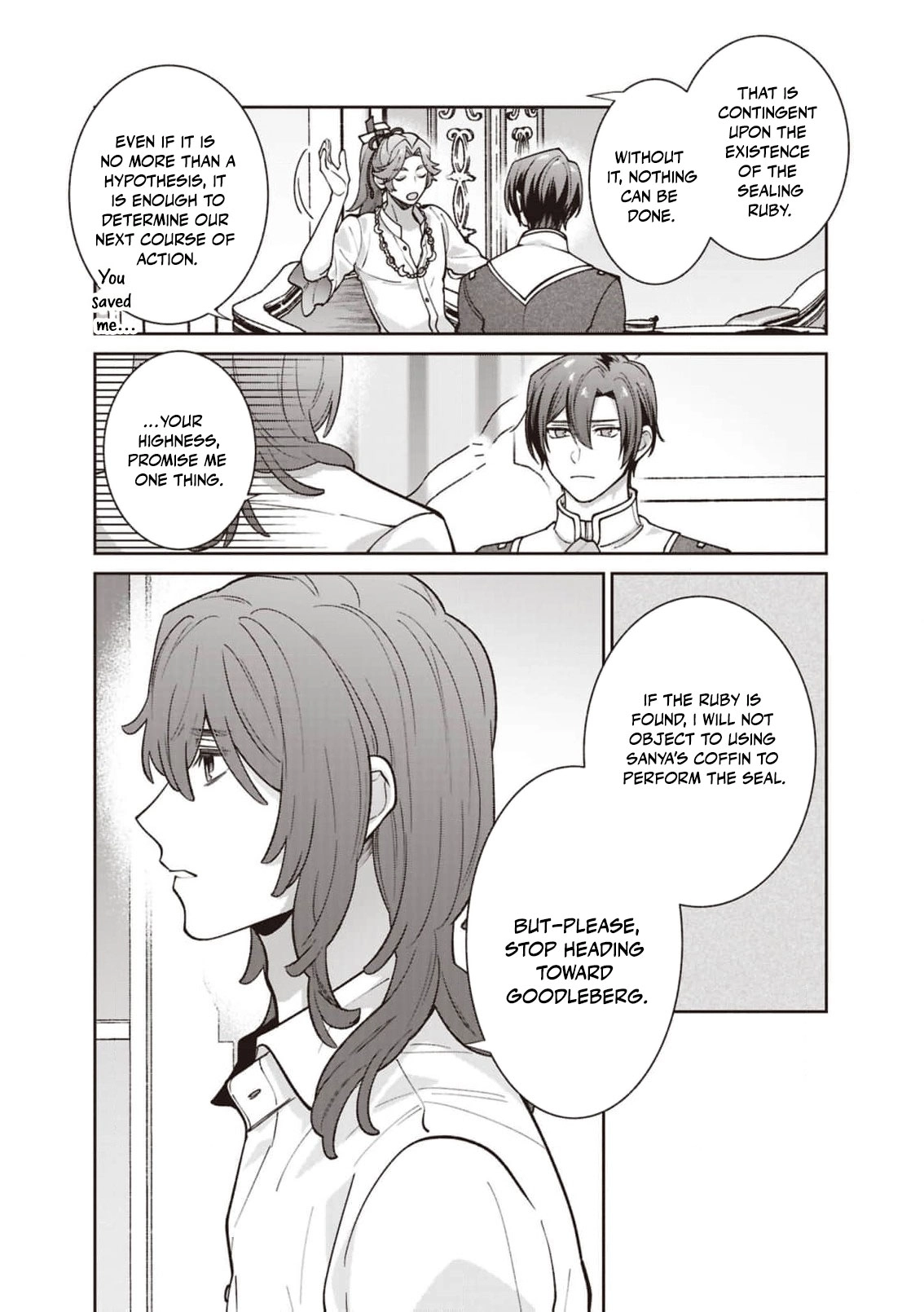 Your Highness, The Woman You Abandoned is The True Saint. Chapter 33 - page 19
