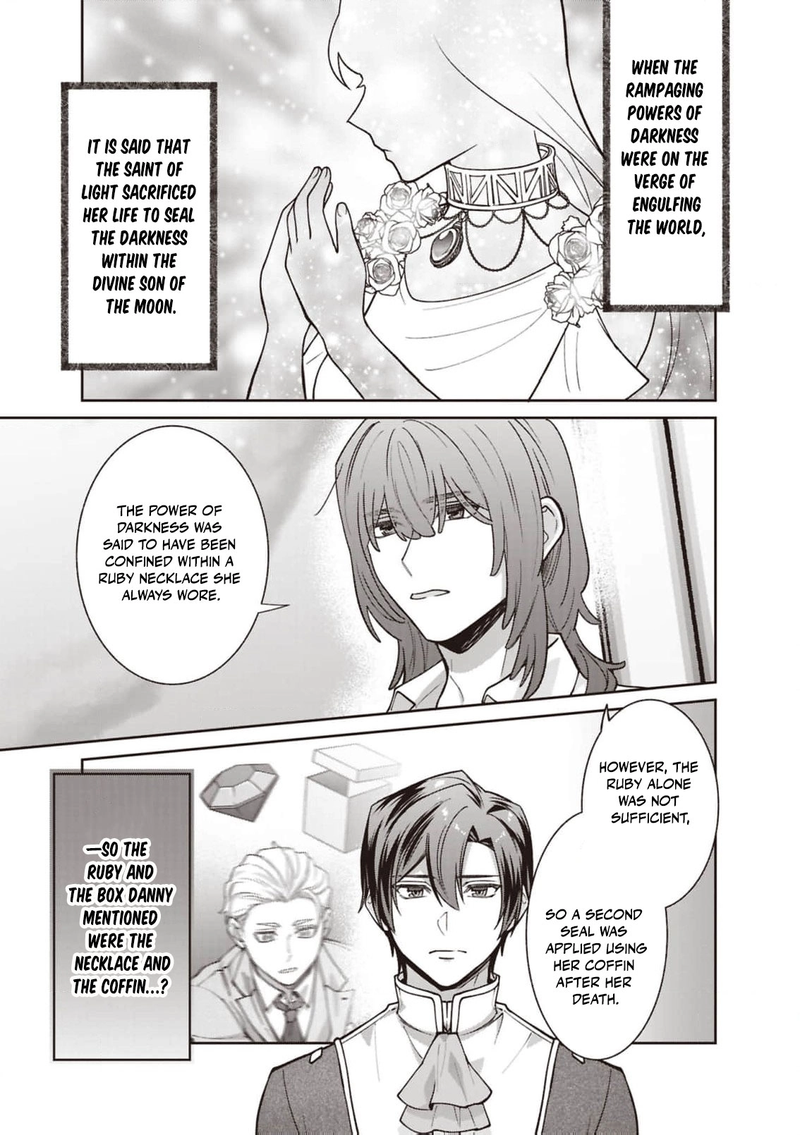 Your Highness, The Woman You Abandoned is The True Saint. Chapter 33 - page 7