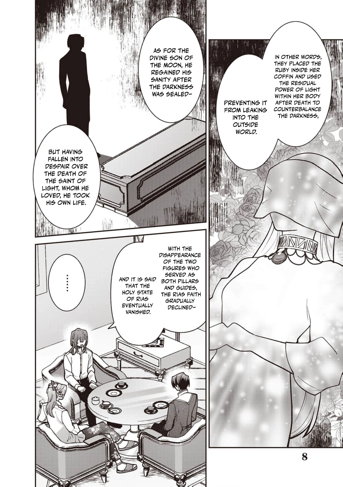 Your Highness, The Woman You Abandoned is The True Saint. Chapter 33 - page 8