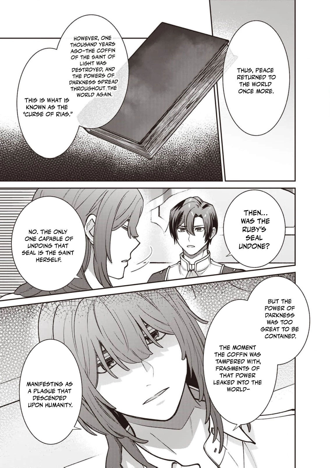 Your Highness, The Woman You Abandoned is The True Saint. Chapter 33 - page 9