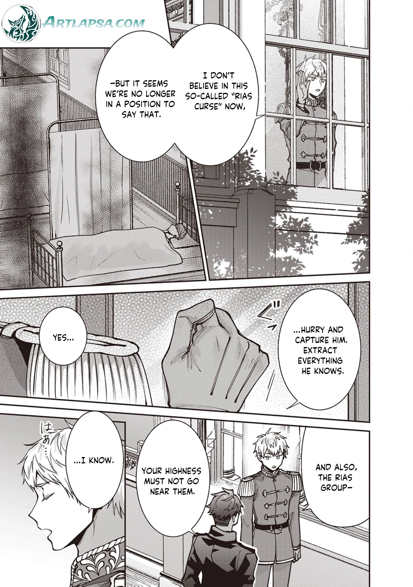 Your Highness, The Woman You Abandoned is The True Saint. Chapter 25 - page 3