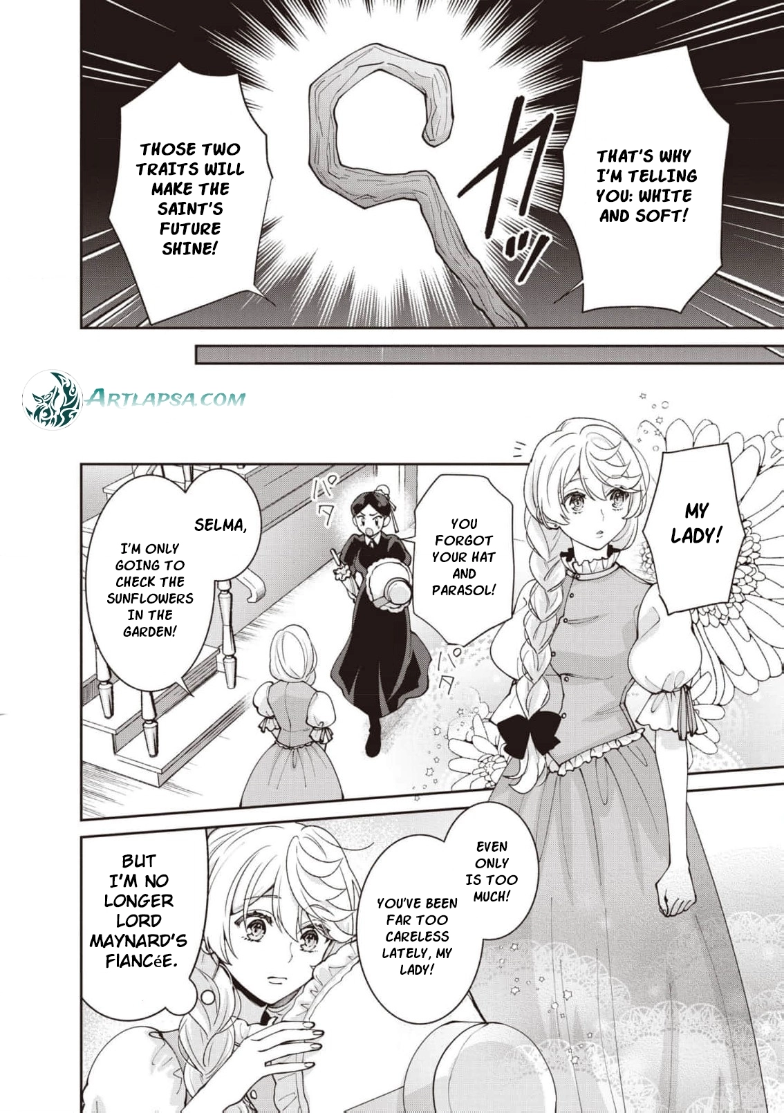 Your Highness, The Woman You Abandoned is The True Saint. Chapter 15 - page 2
