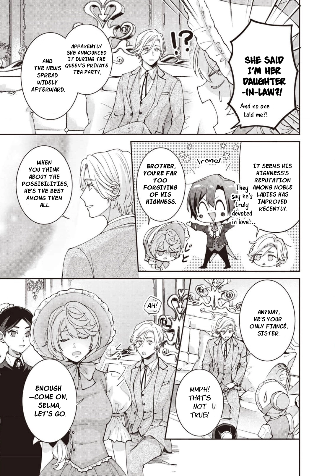 Your Highness, The Woman You Abandoned is The True Saint. Chapter 15 - page 5